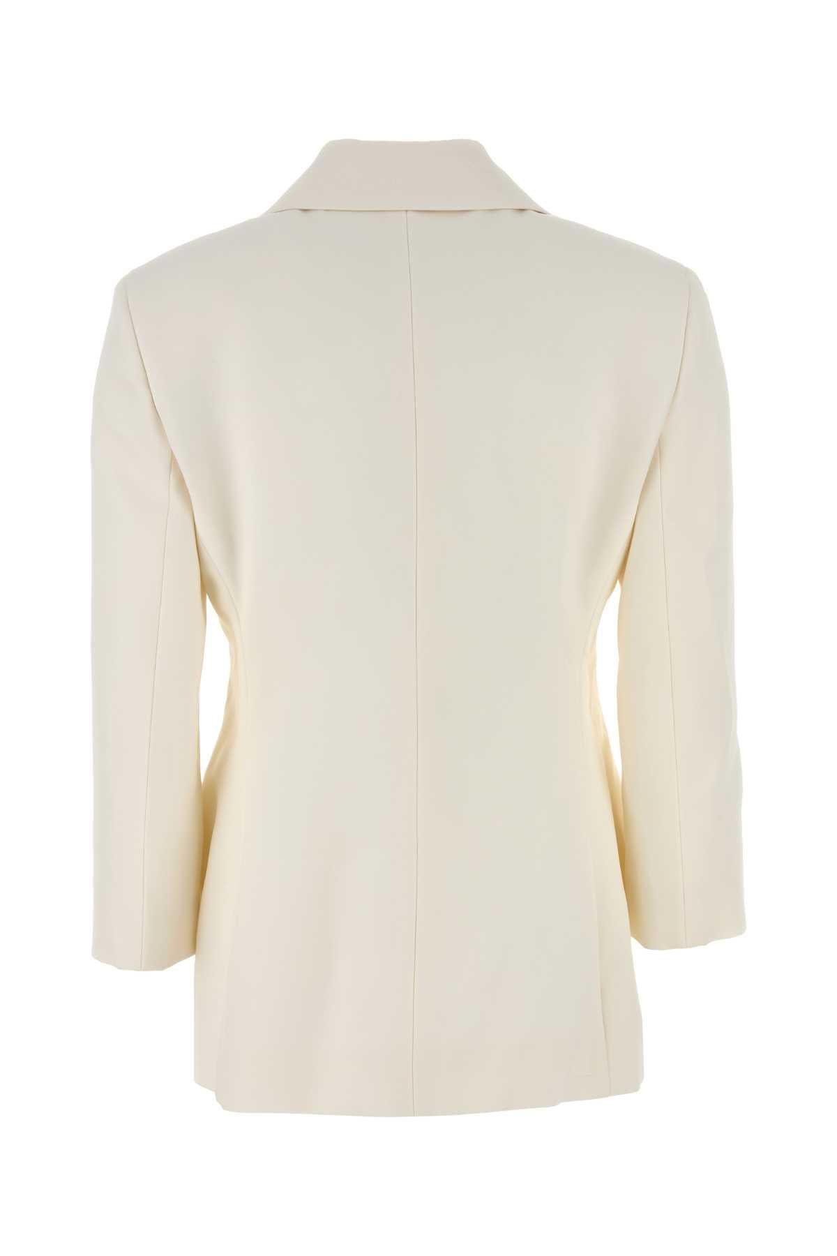 Givenchy Women Ivory Wool Blazer GIVENCHY