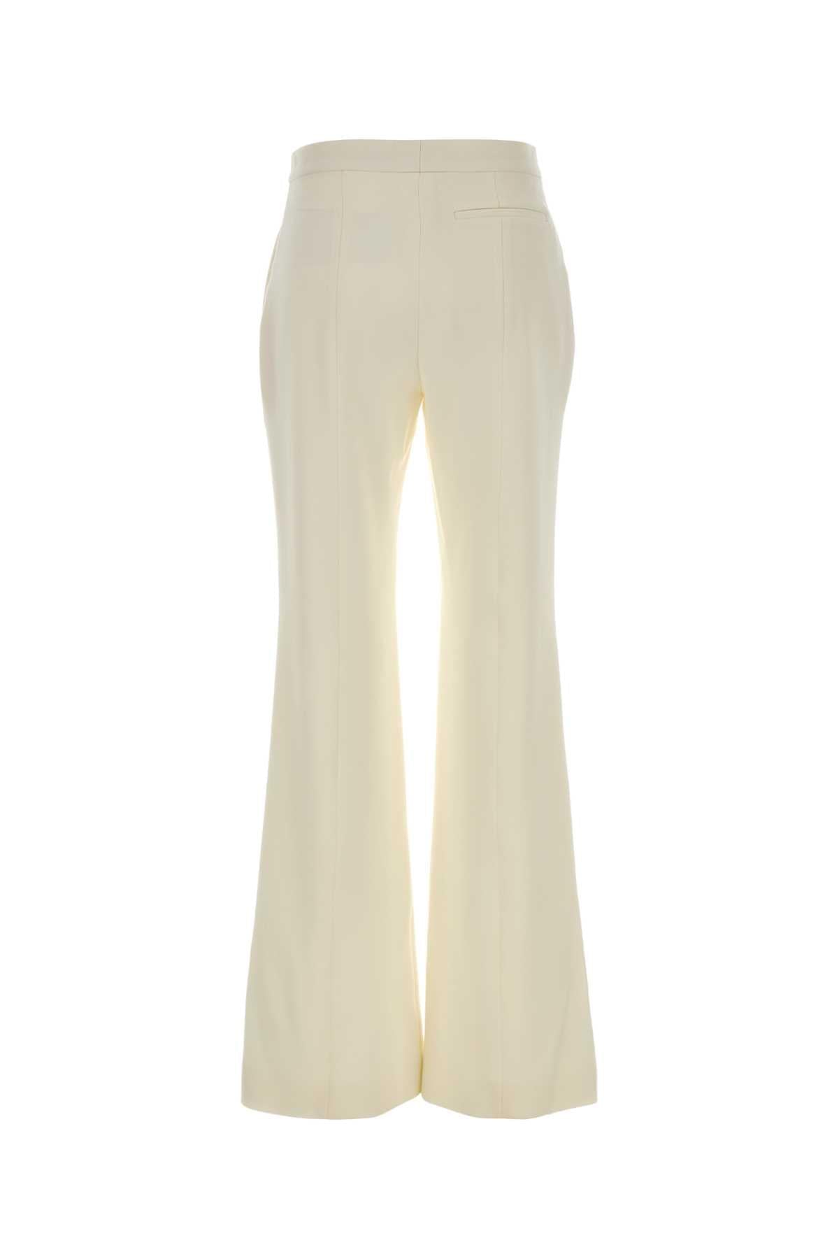 Givenchy Women Ivory Wool Pant GIVENCHY