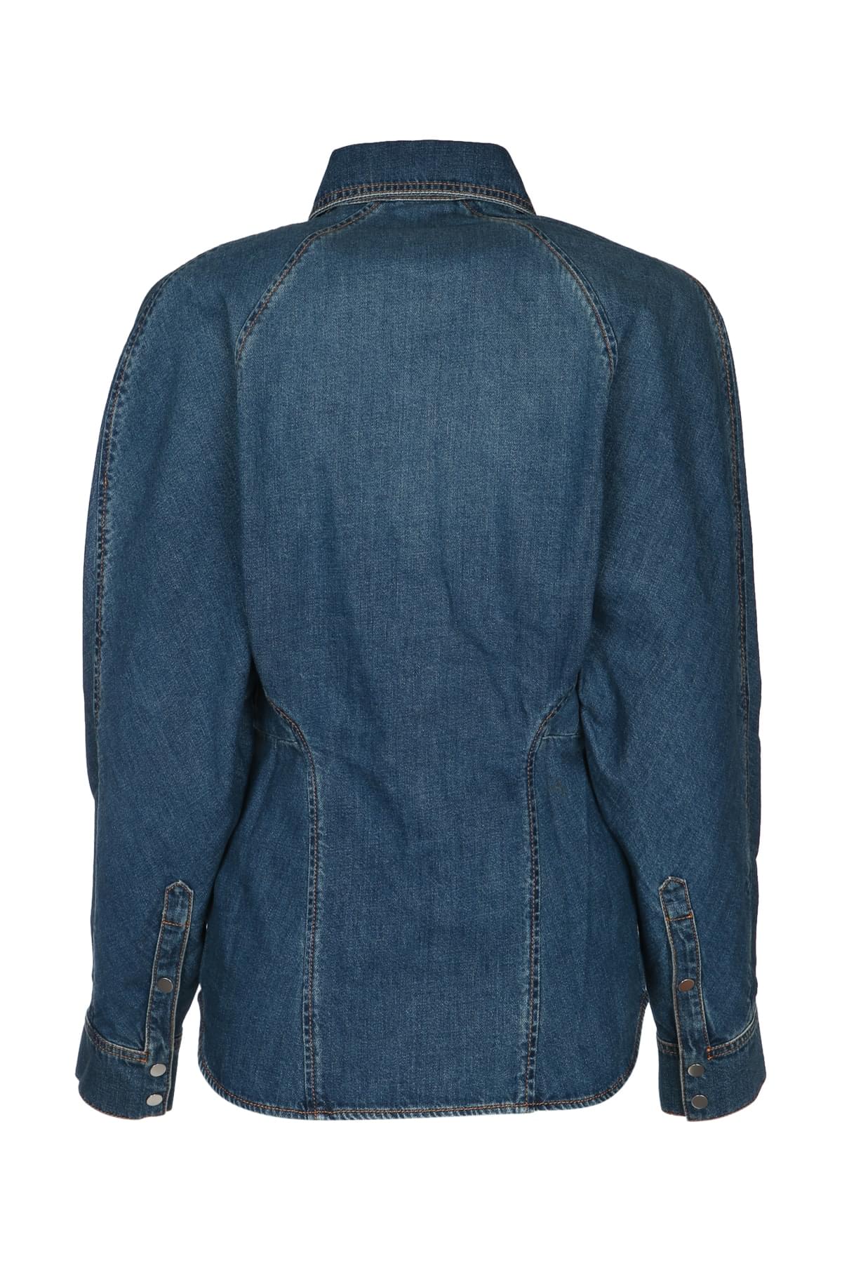 Alaia Women Curved Shirt ALAIA