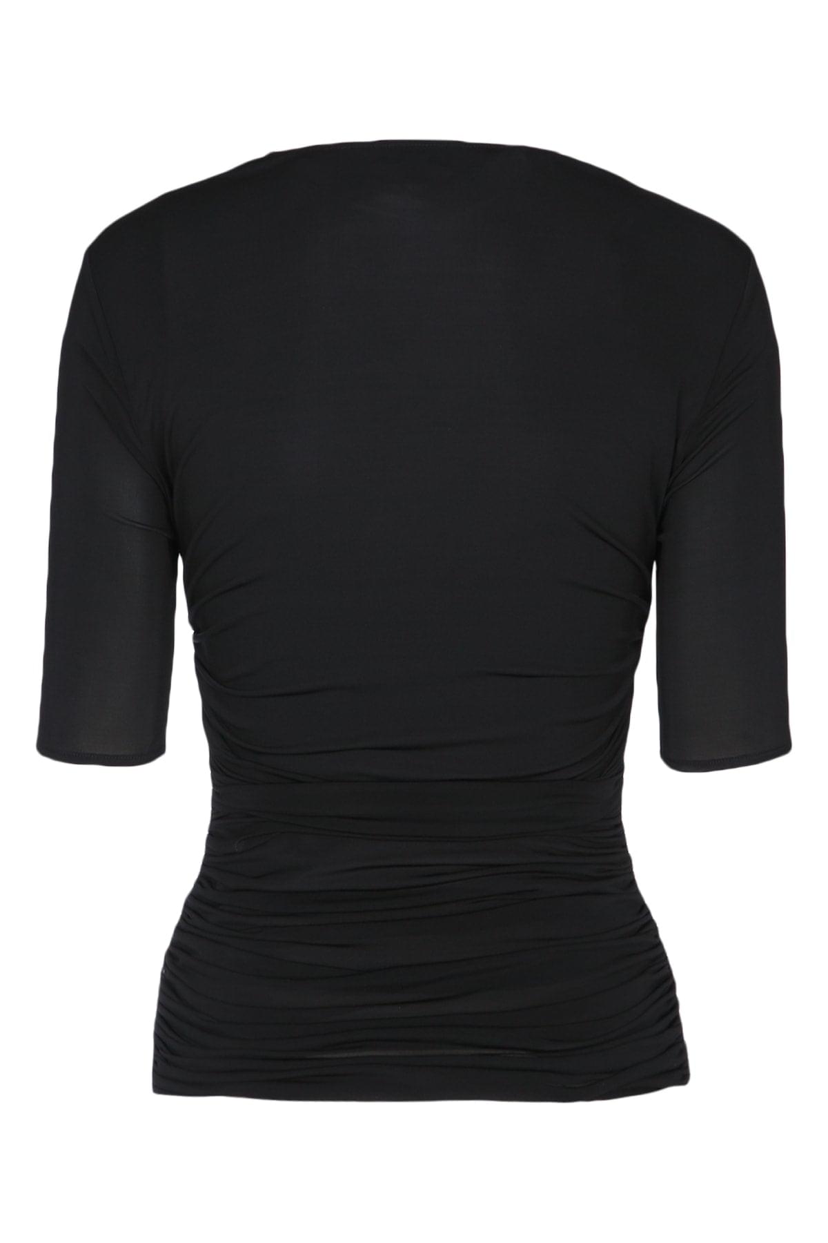 Alaia Women Pleats T-Shirt ALAIA