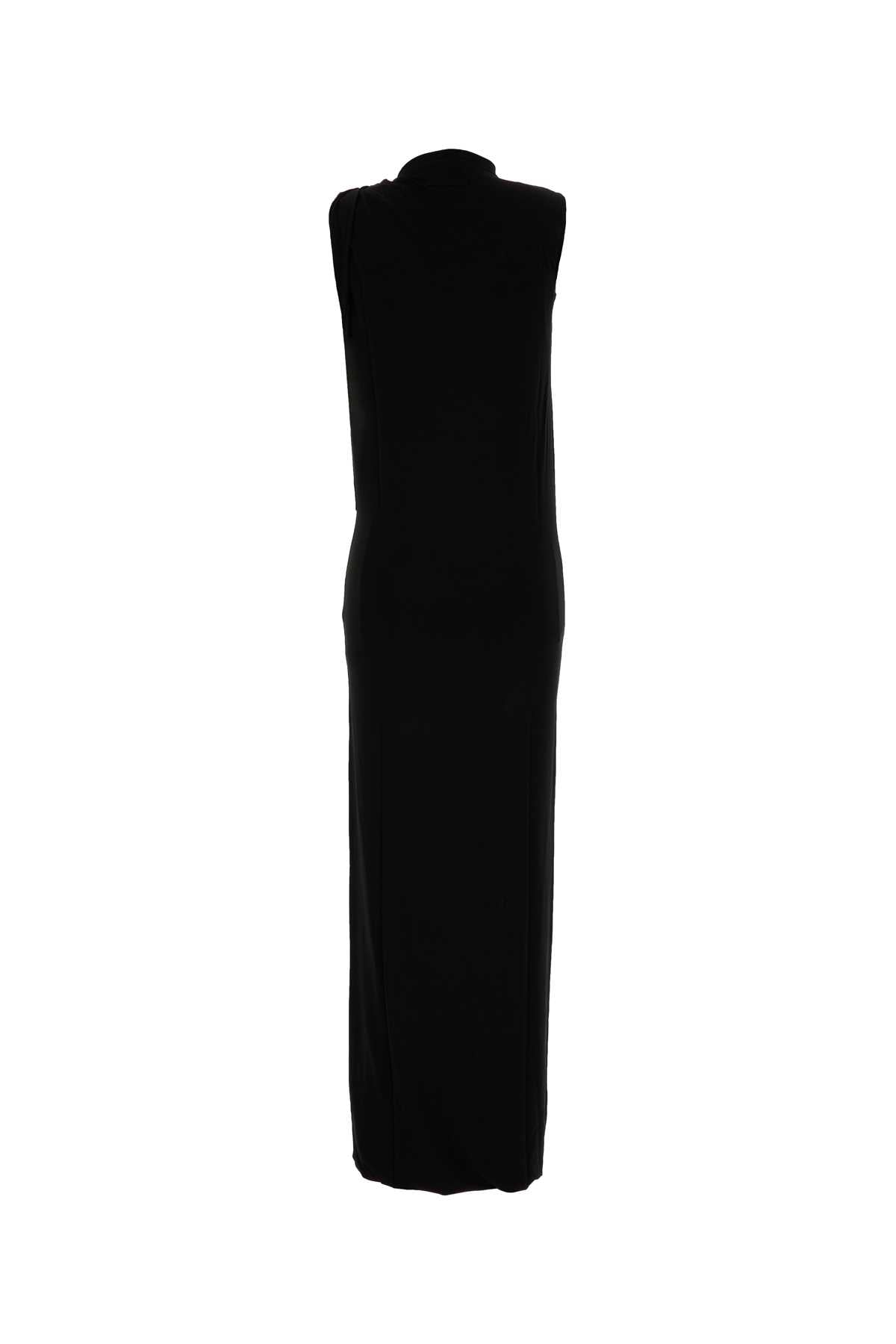 Jean Paul Gaultier Women Stretch Viscose Double Layer Long Dress With Gaul JEAN PAUL GAULTIER