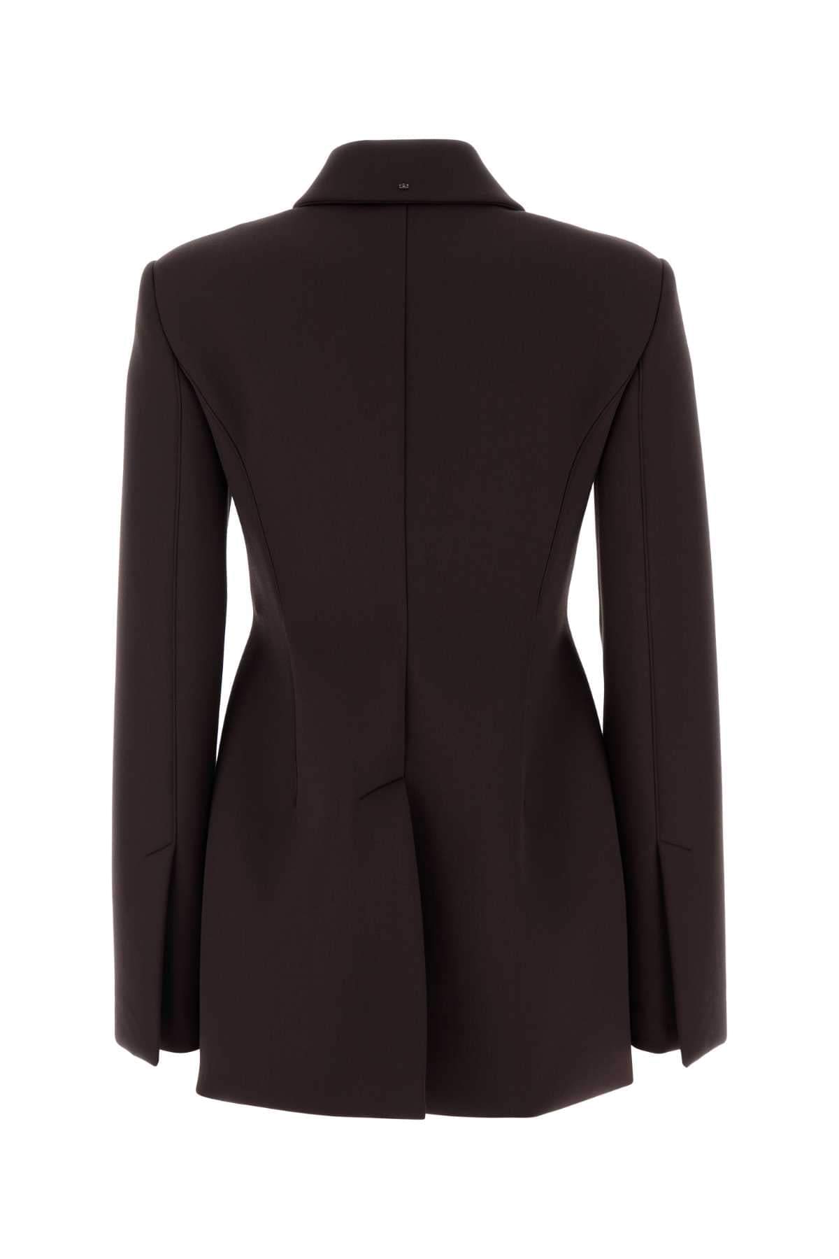 Sportmax Women Aubergine Polyester Blend Bacio1234 Blazer SPORTMAX