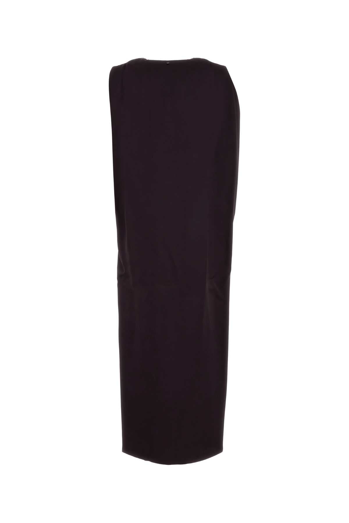 Sportmax Women Aubergine Satin Austria1234 Dress SPORTMAX