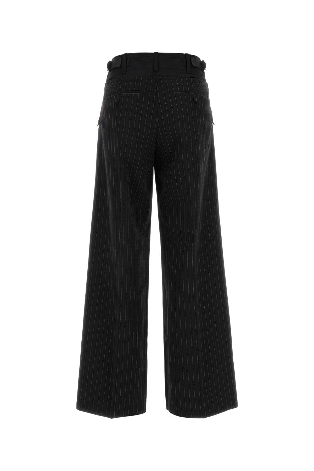 Sacai Women Embroidered Polyester Blend Pant SACAI