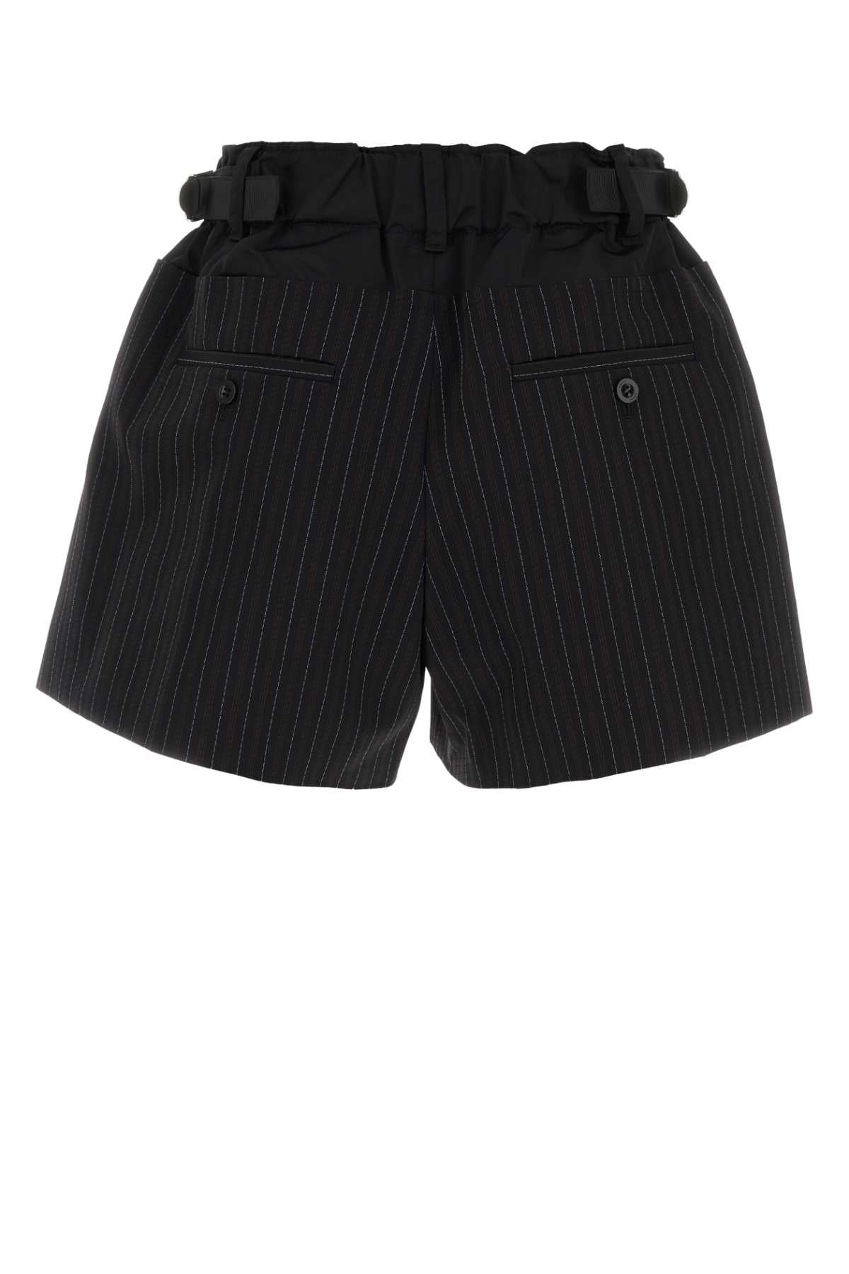Sacai Women Embroidered Polyester Blend Shorts SACAI
