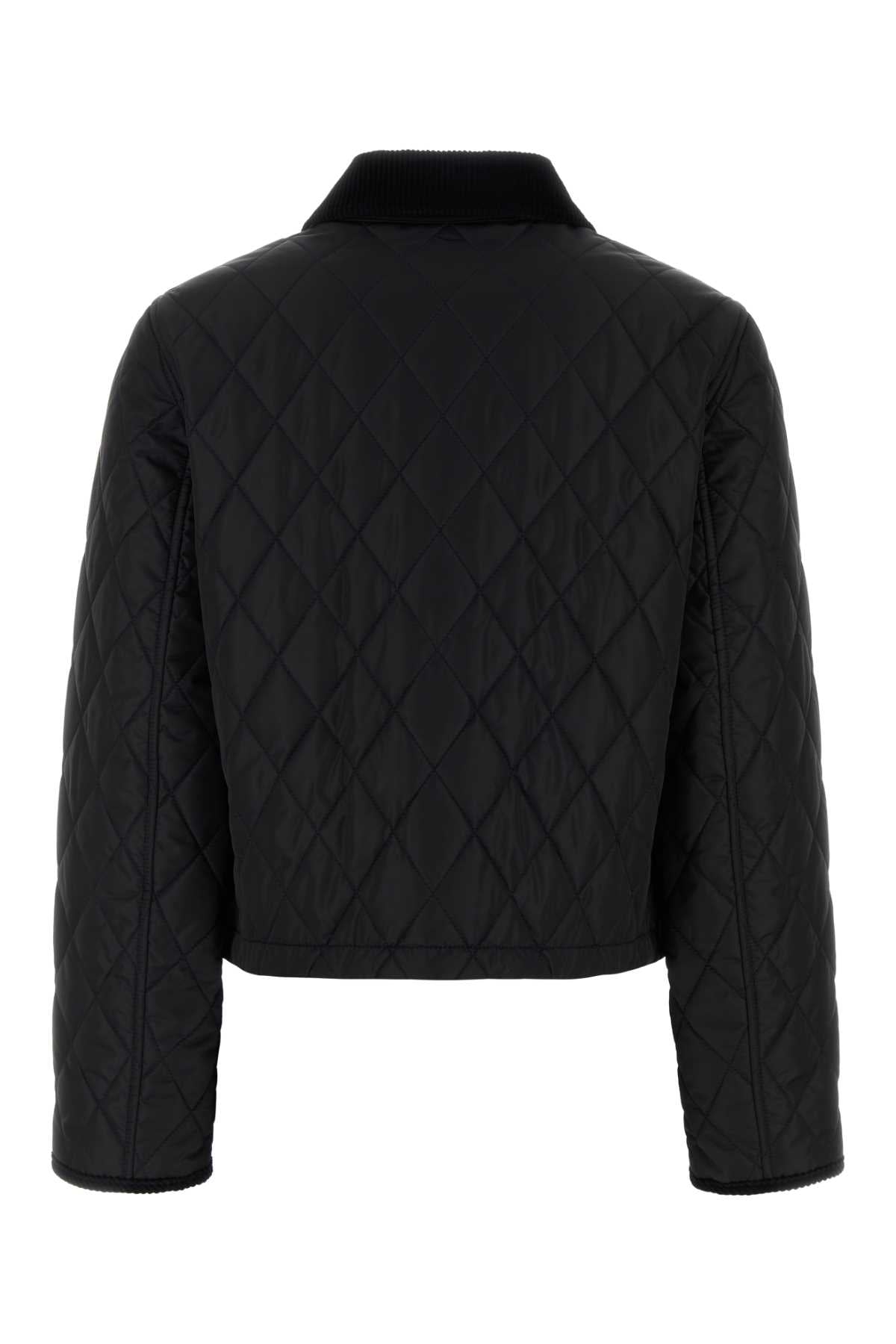 Burberry Women Black Nylon Jacket BURBERRY