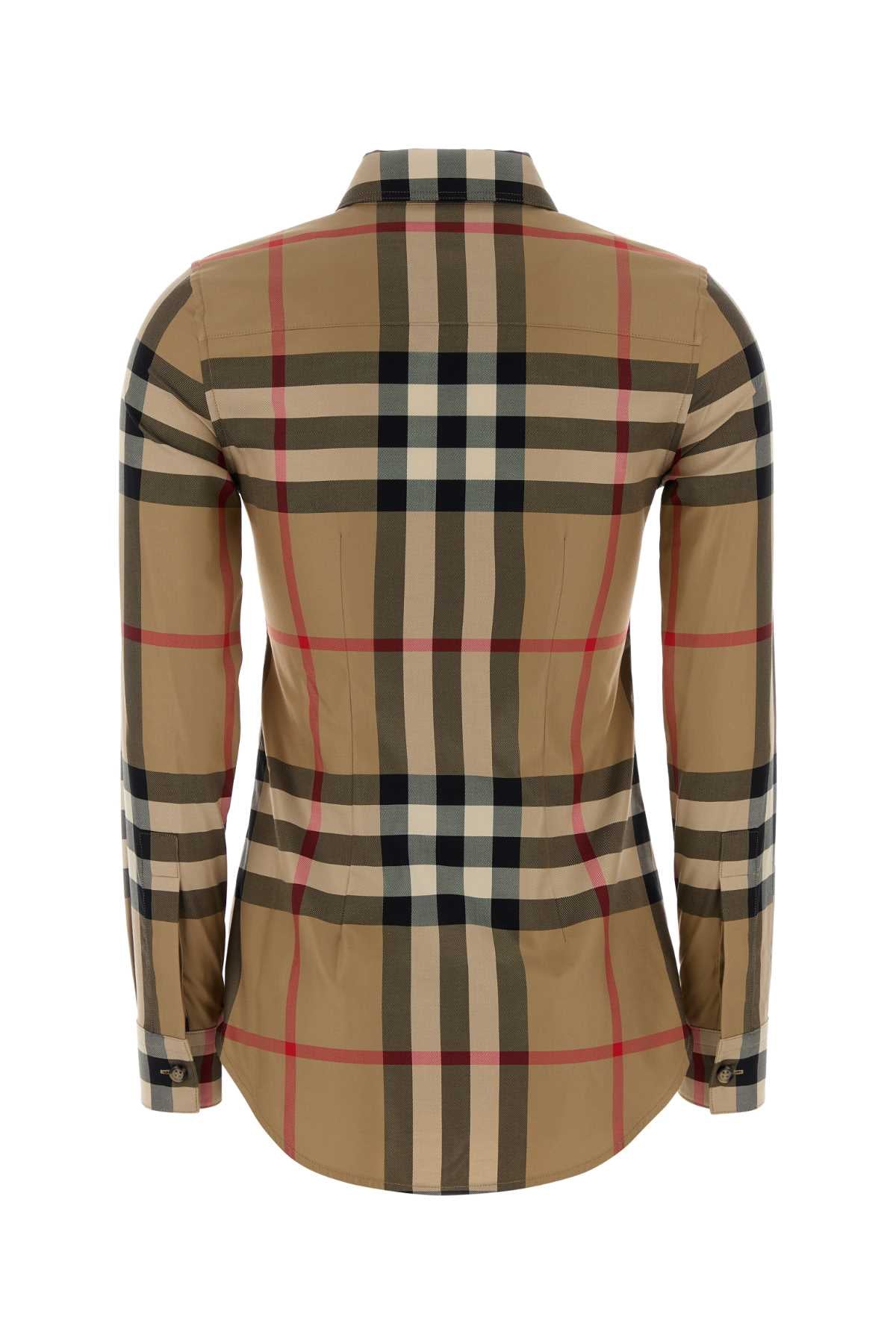 Burberry Women Embroidered Cotton Shirt BURBERRY