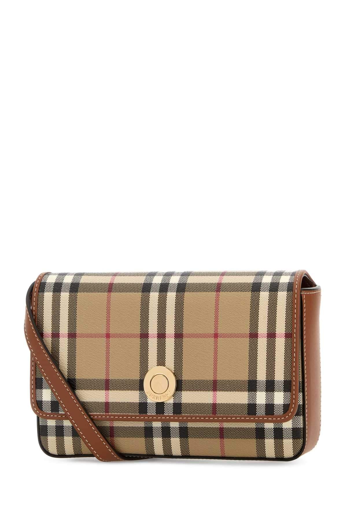 Burberry Women Printed Canvas Hampshire Crossbody Bag BURBERRY