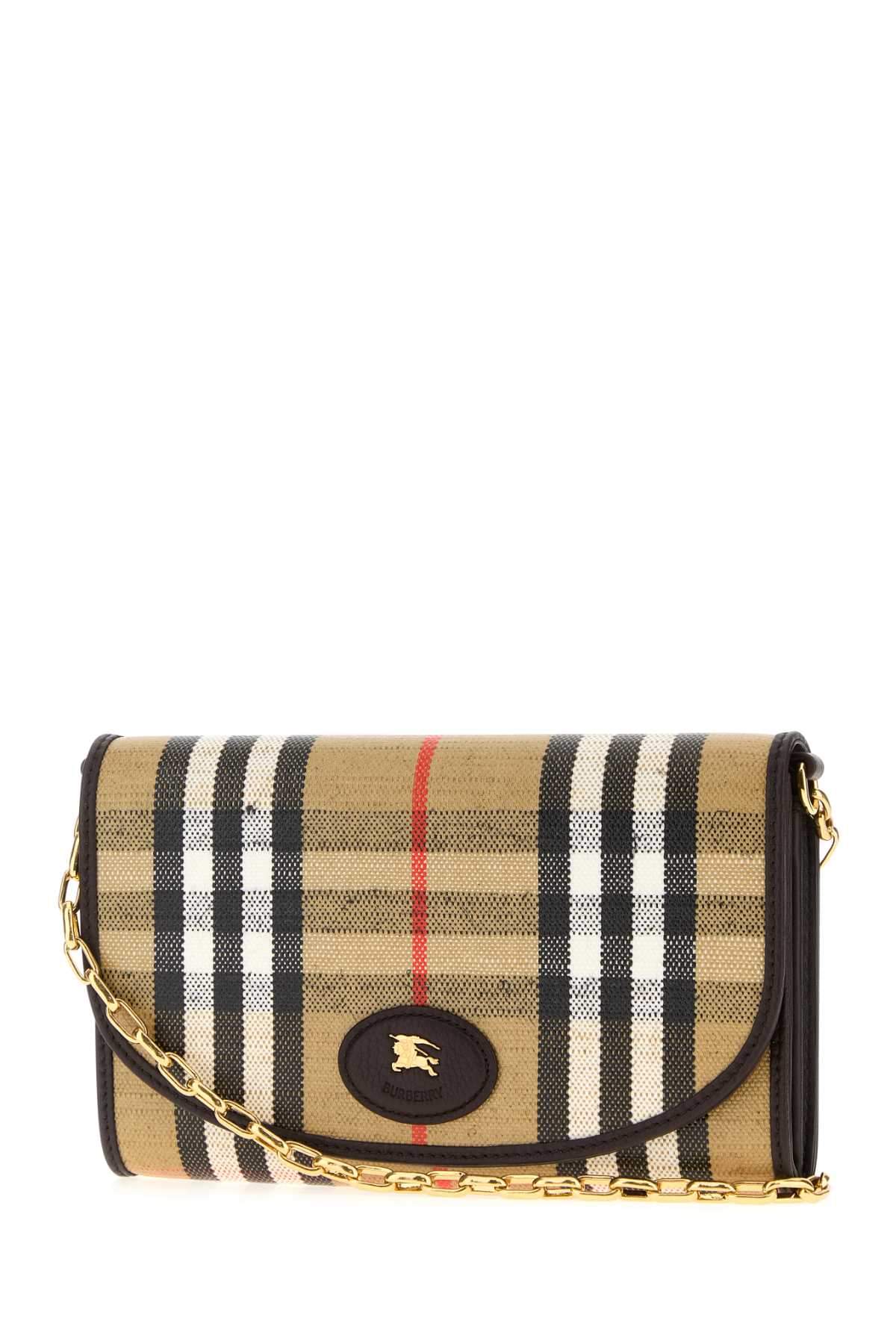 Burberry Women Printed Canvas Highlands Wallet BURBERRY