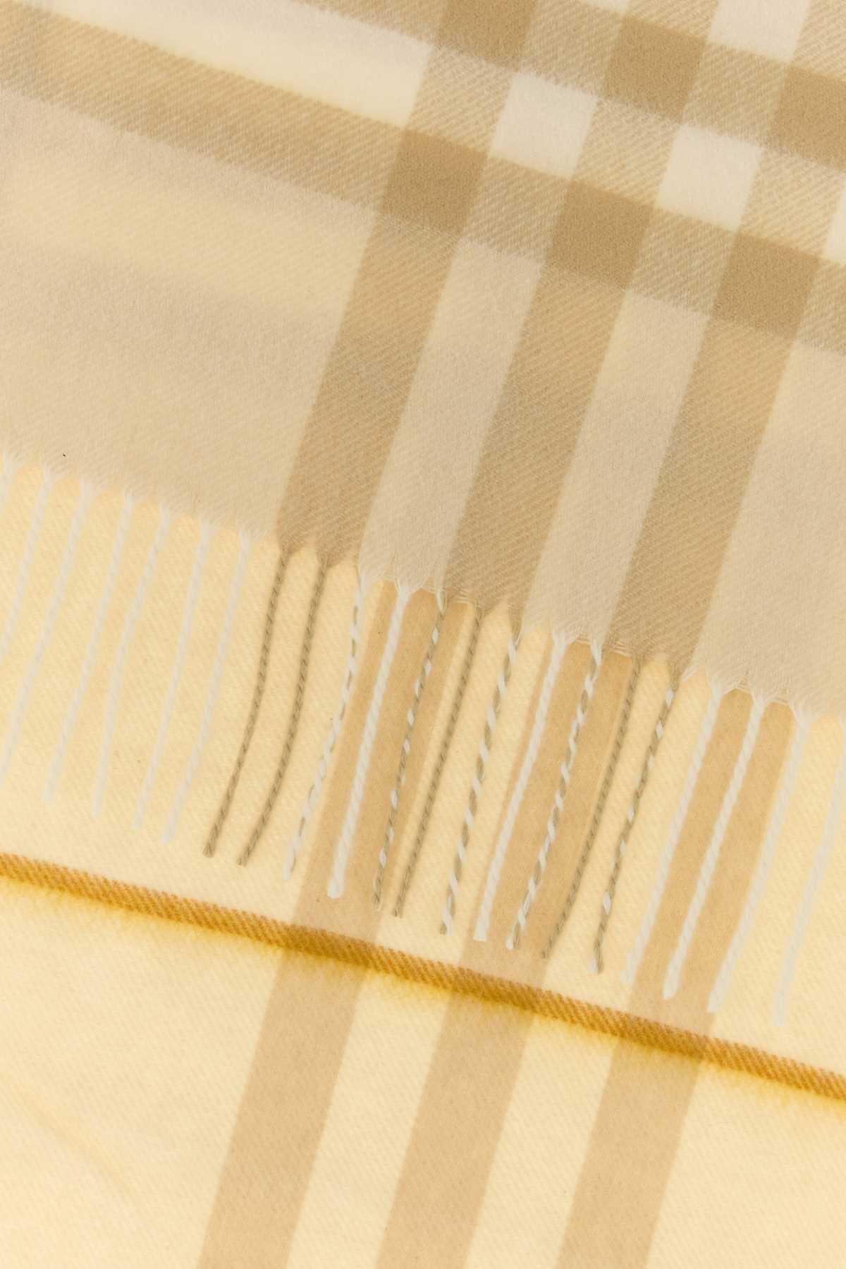 Burberry Unisex Embroidered Cashmere Scarf BURBERRY