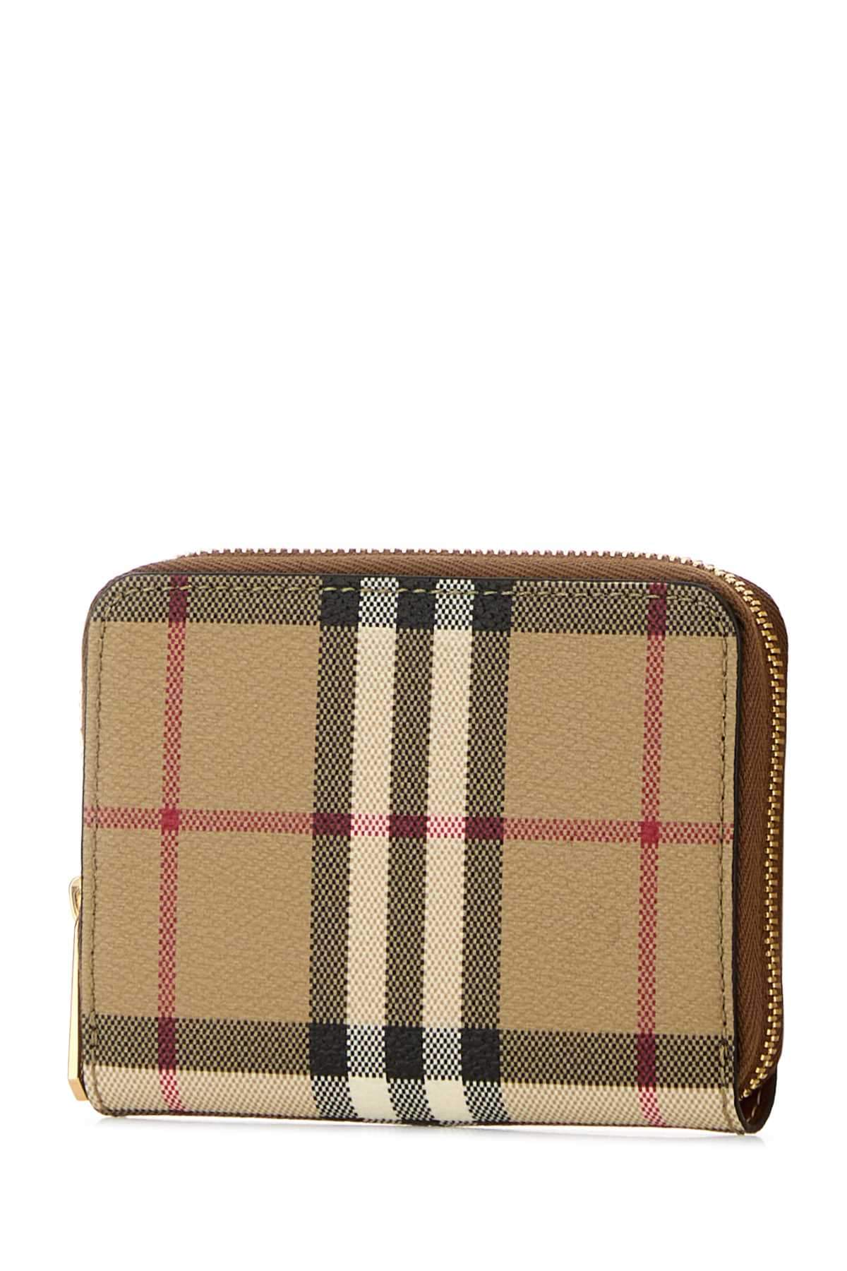Burberry Women Printed Canvas Wallet BURBERRY