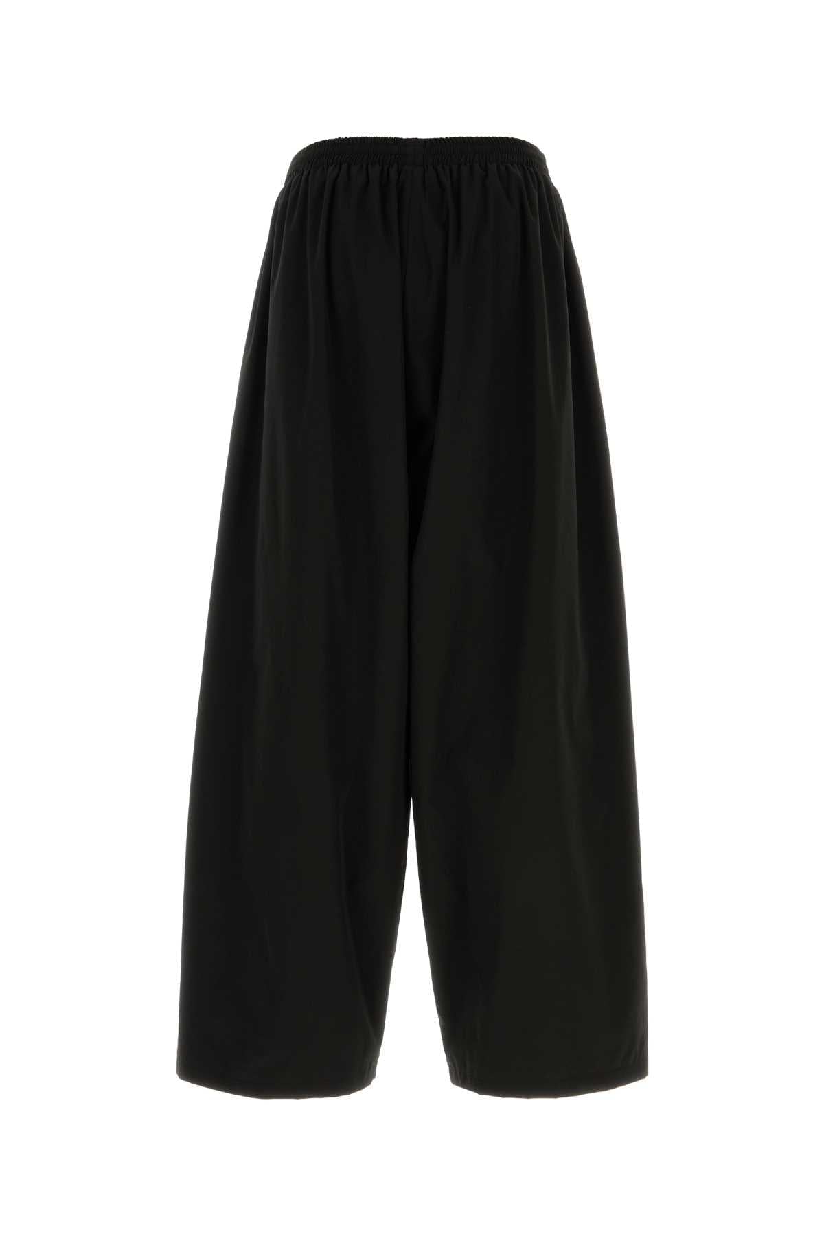 Balenciaga Men Black Tech Fabric Balenciaga X Automobili Lamborghini Wide-Leg Pant BALENCIAGA