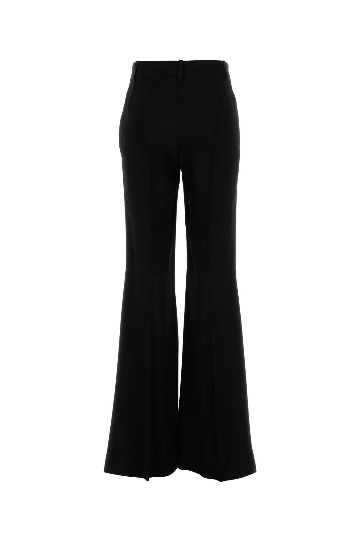 Balenciaga Women Black Viscose Palazzo Pant BALENCIAGA