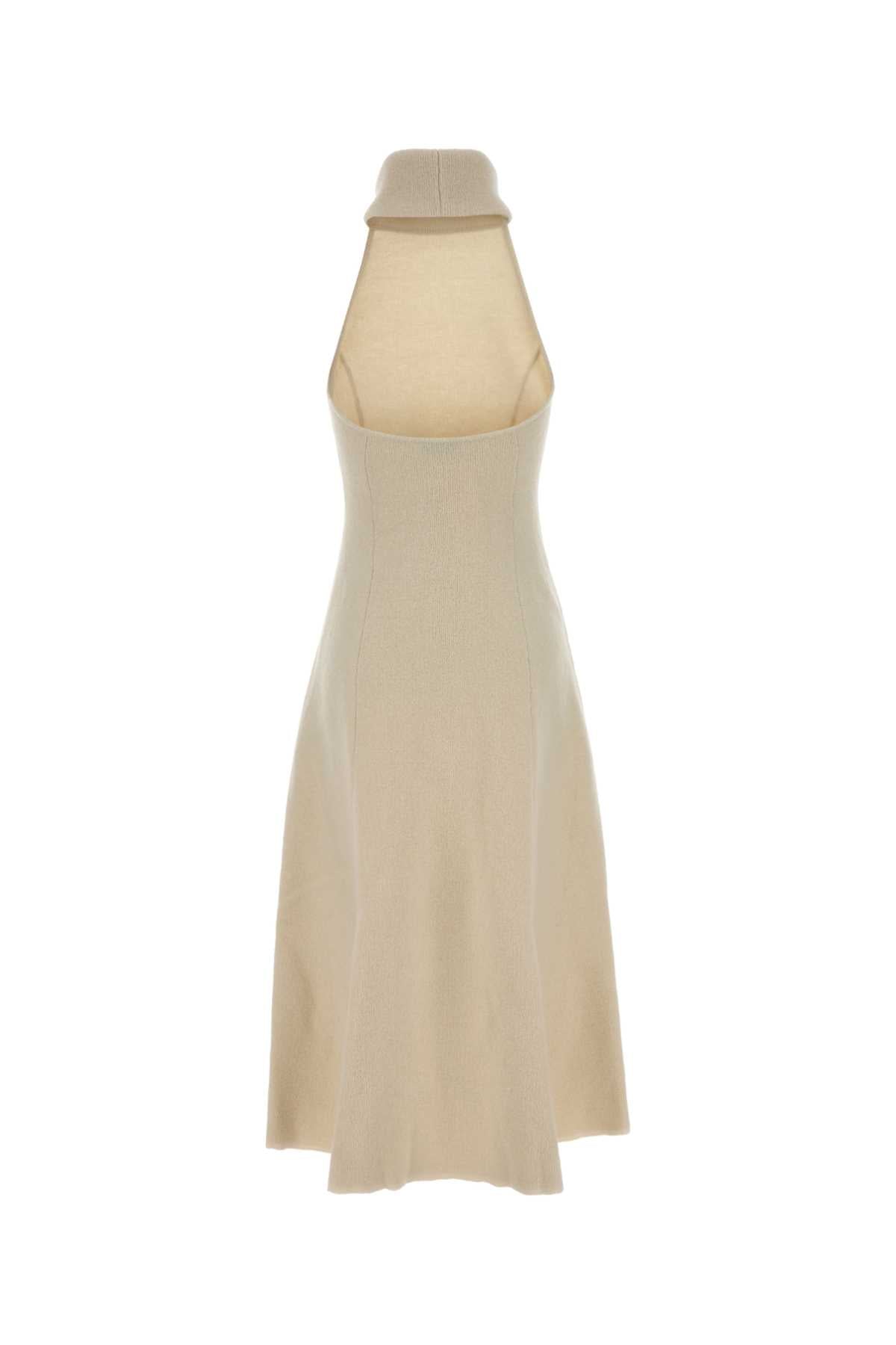 Magda Butrym Women Ivory Wool Blend Dress MAGDA BUTRYM
