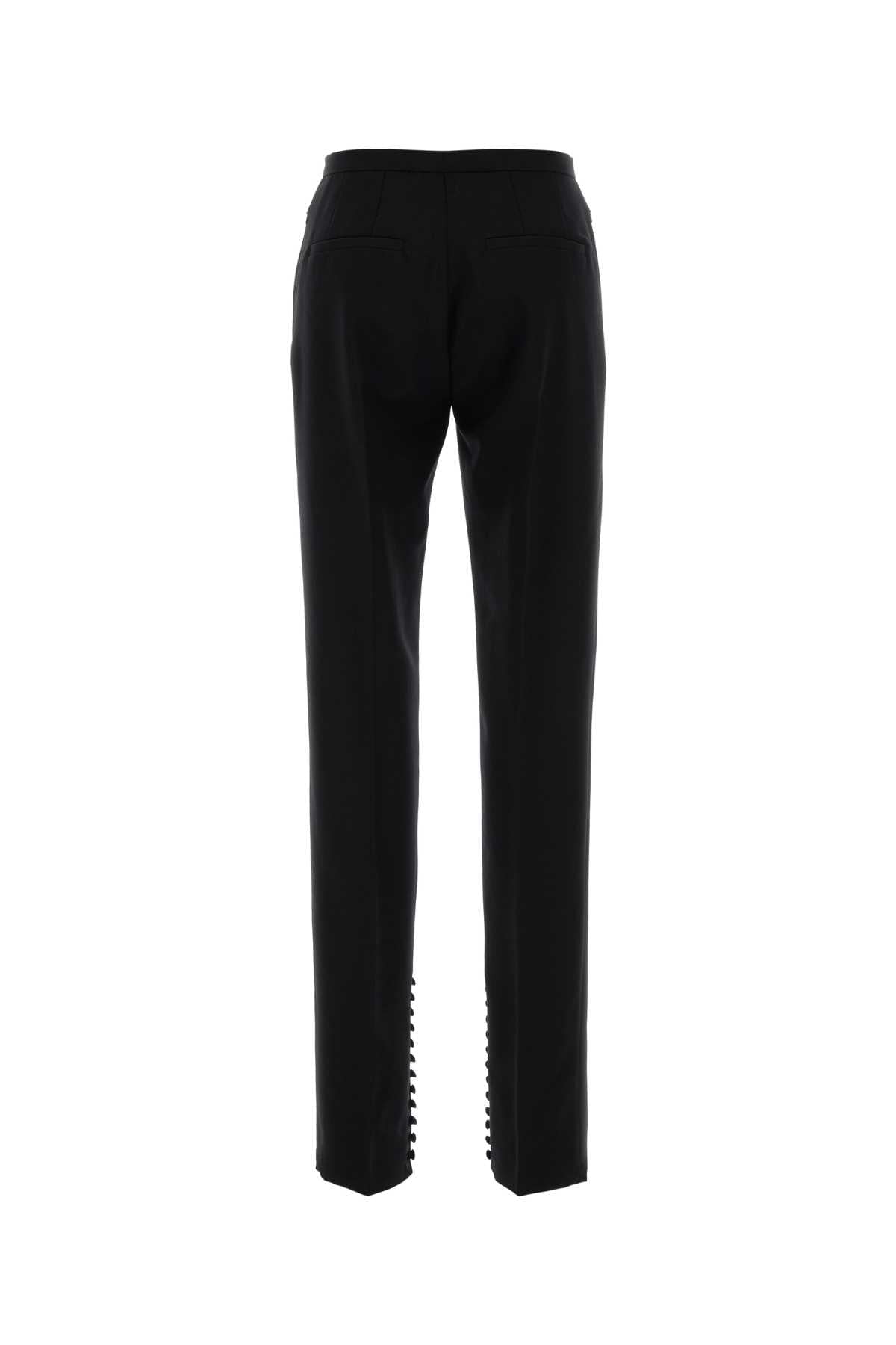 Dries Van Noten Women Black Wool Blend Pandoris Pant DRIES VAN NOTEN