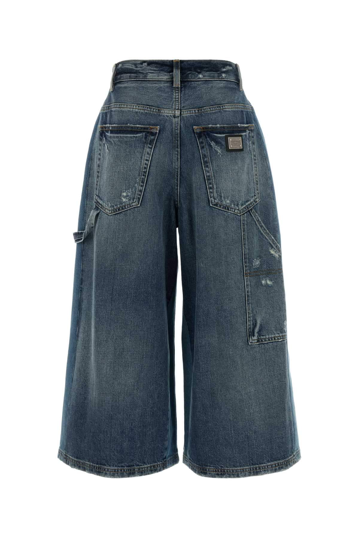 Dolce & Gabbana Women Denim Bermuda Shorts DOLCE & GABBANA