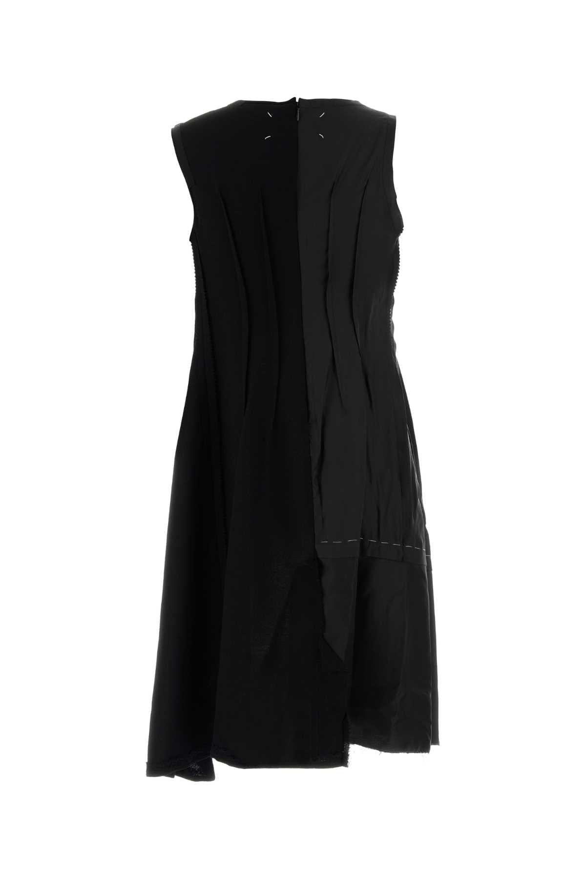 Maison Margiela Women Black Wool Dress MAISON MARGIELA