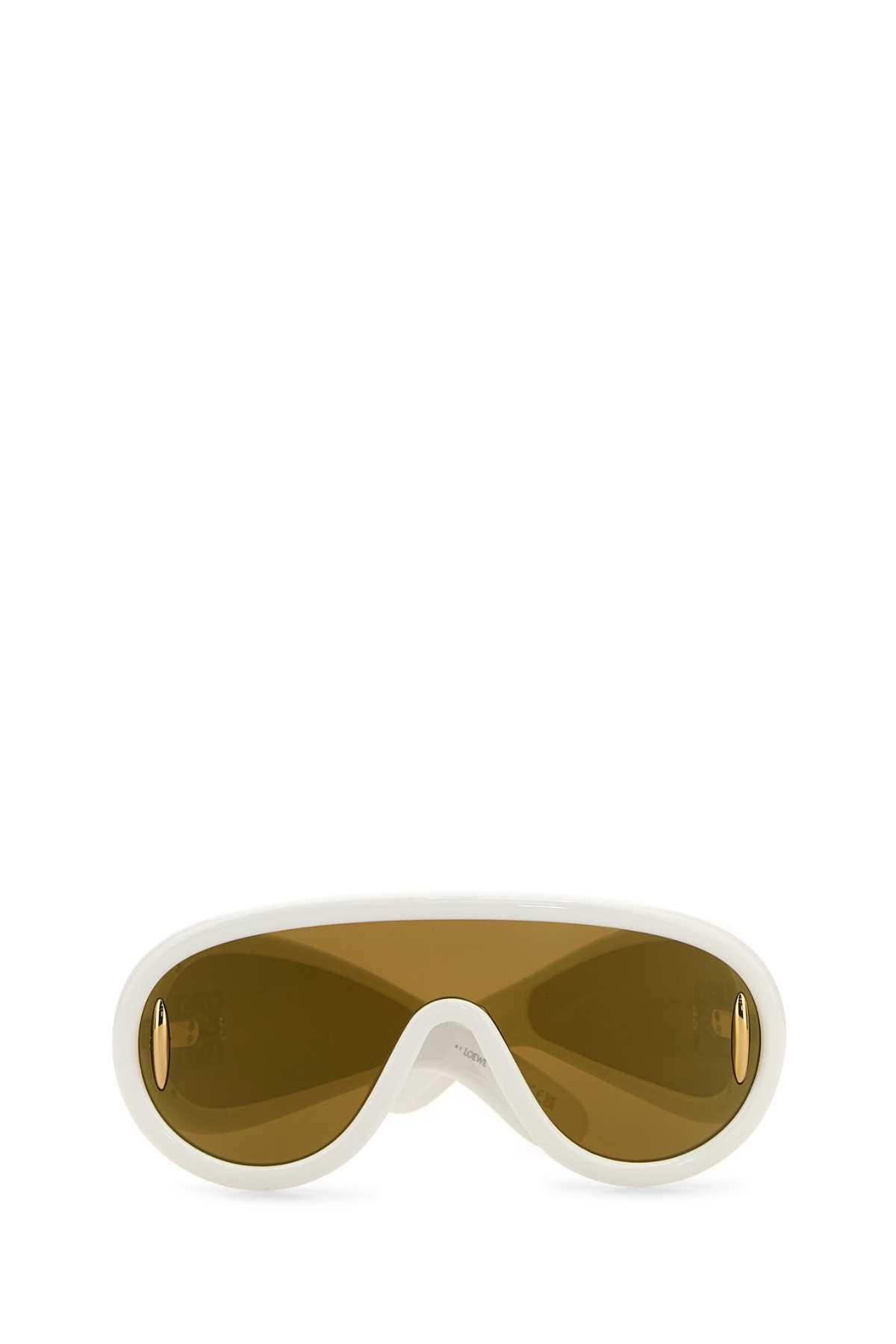 Loewe Unisex White Acetate Sunglasses LOEWE