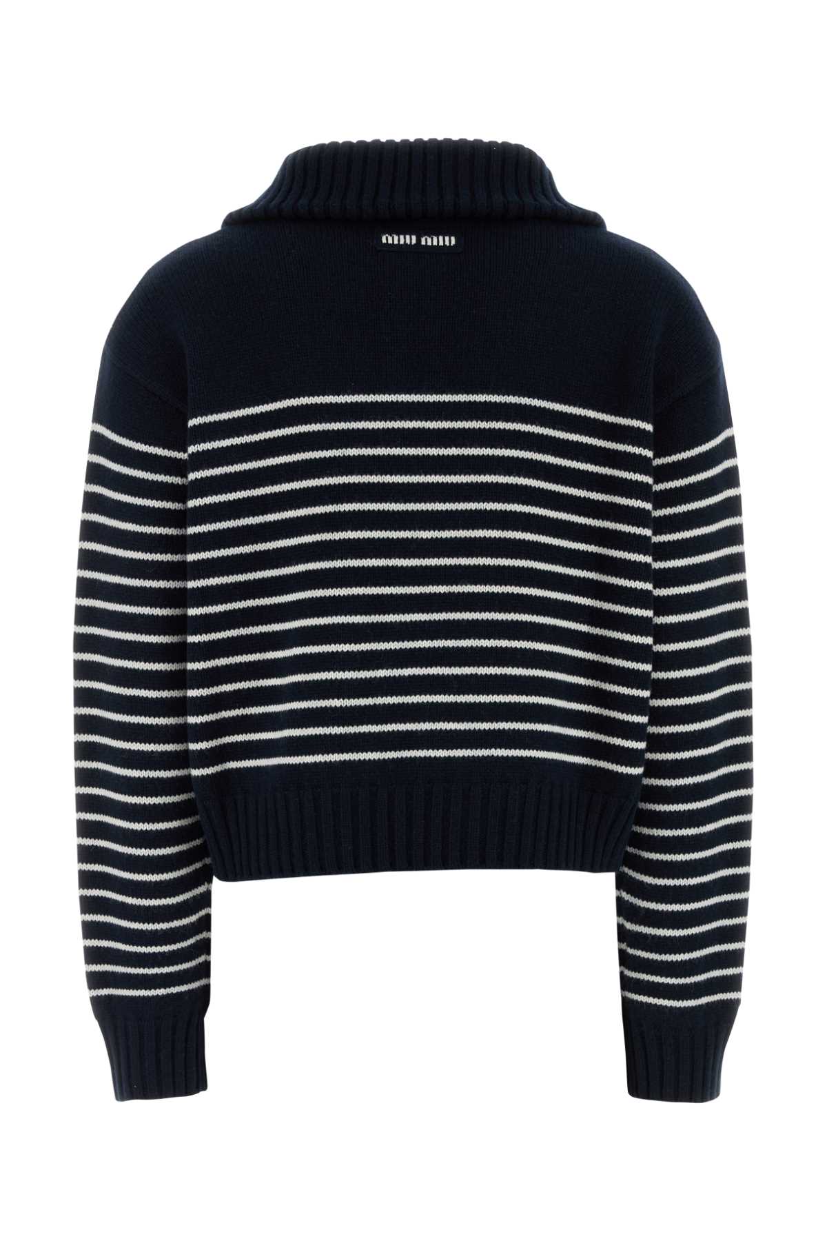Miu Miu Women Embroidered Cashmere Sweater