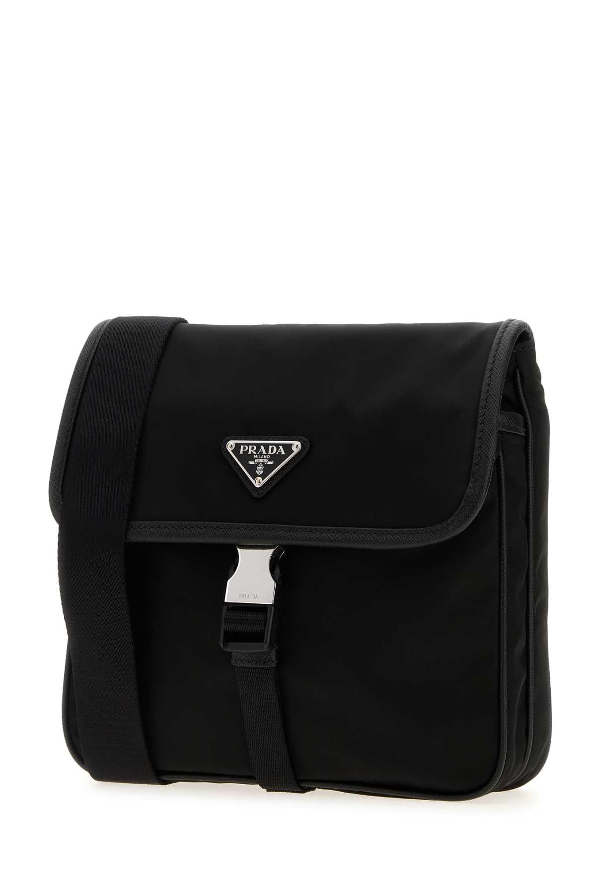 Prada Men Black Re-Nylon Crossbody Bag PRADA