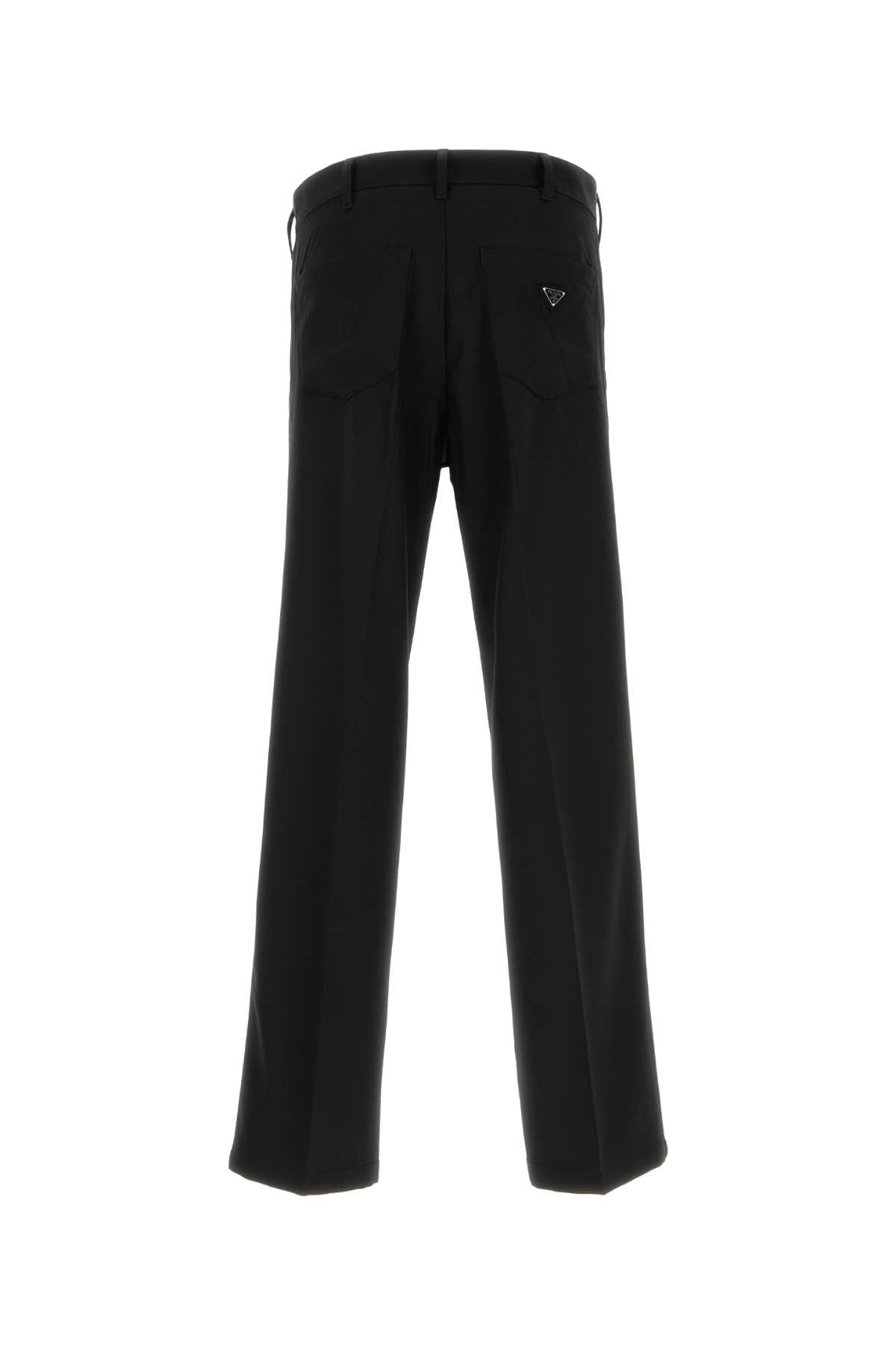 Prada Men Black Gabardine Pant PRADA
