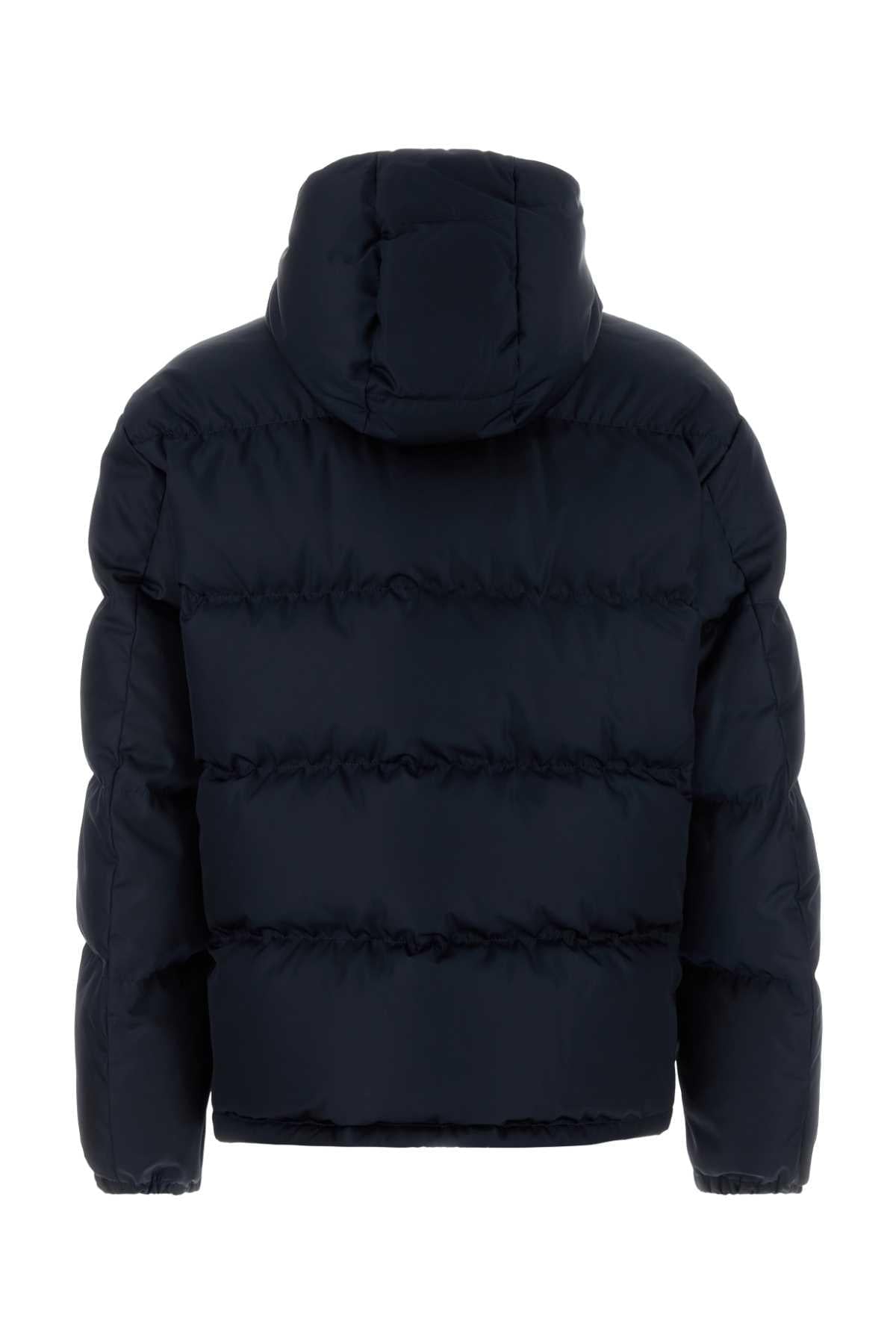 Prada Men Navy Blue Re-Nylon Down Jacket PRADA