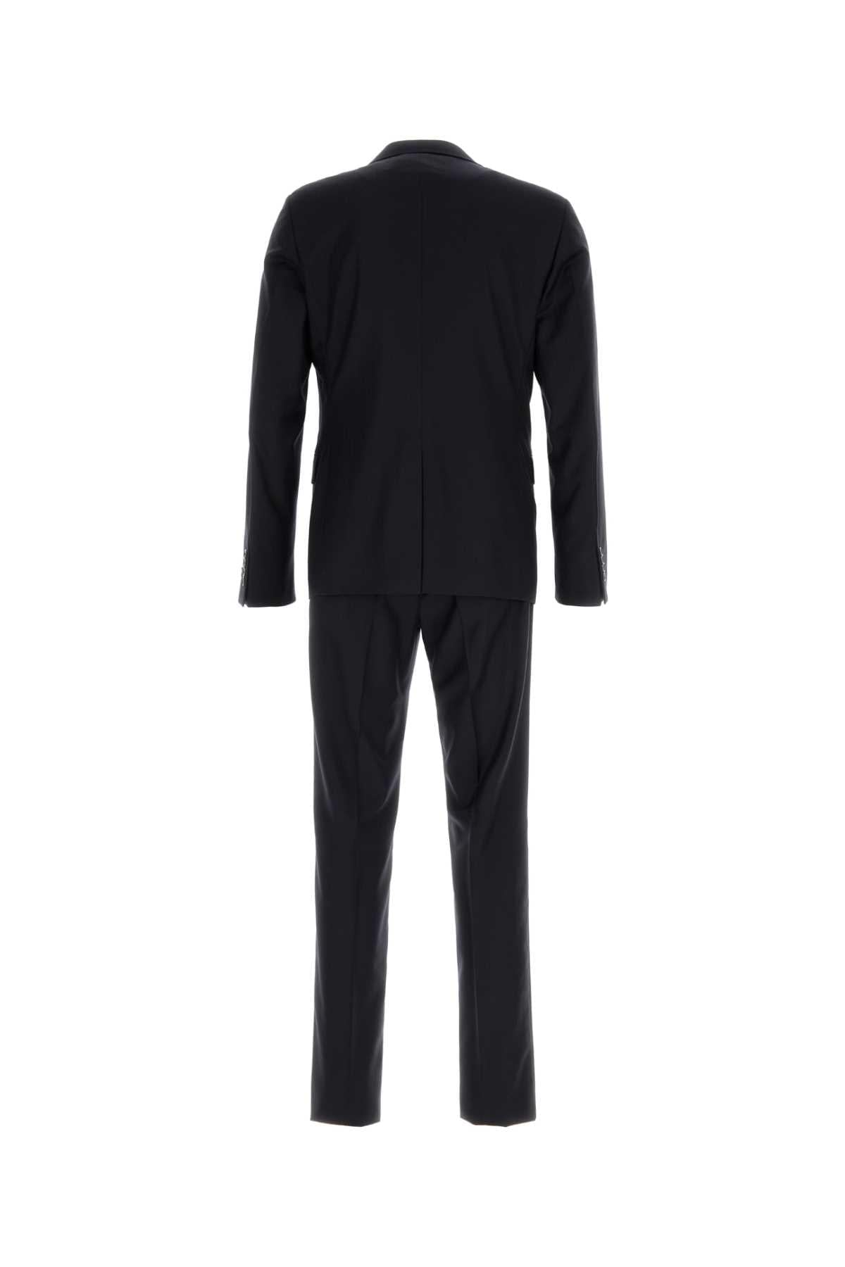 Prada Men Embroidered Wool Blend Suit PRADA