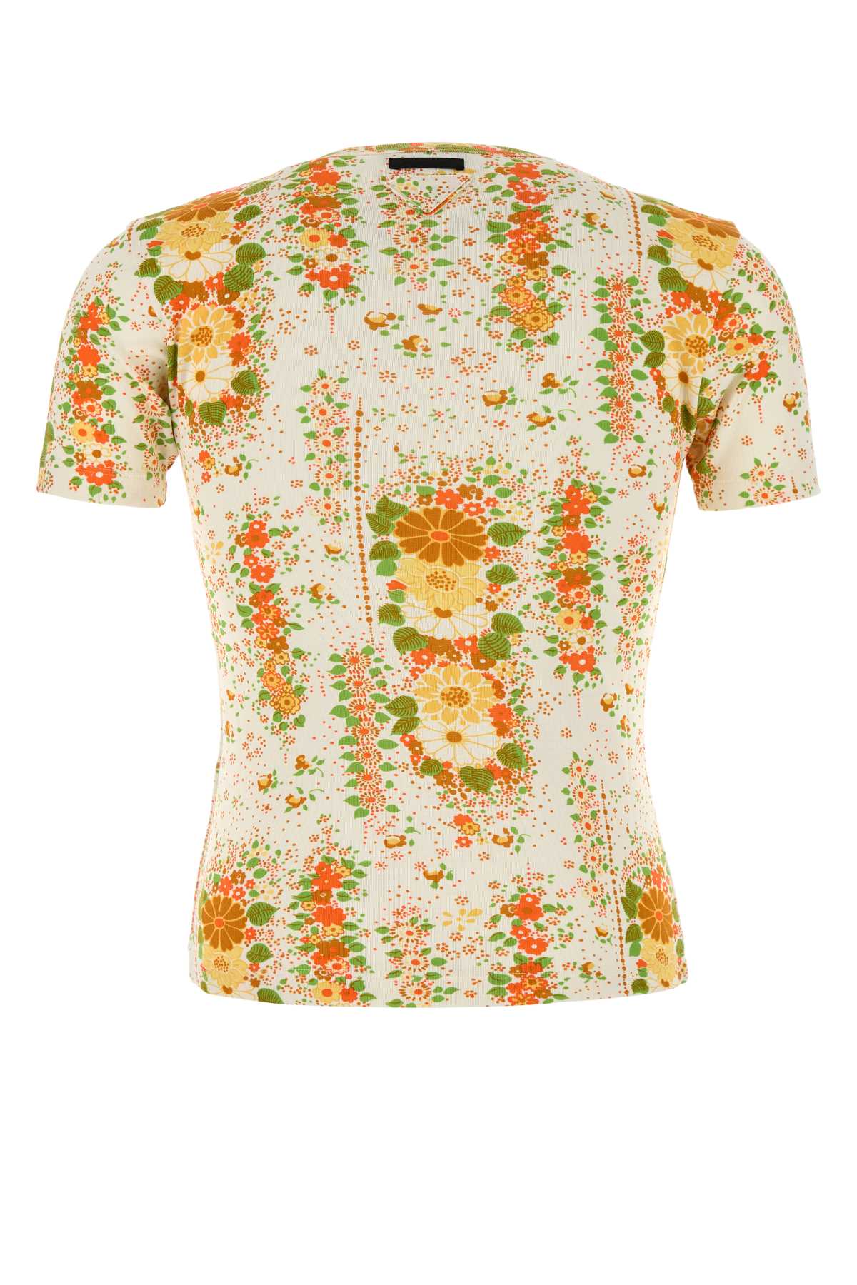 Prada Men Printed Cotton T-Shirt PRADA