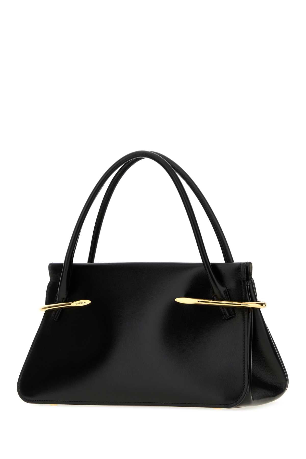 Givenchy Women Black Leather Medium Pinch Handbag GIVENCHY