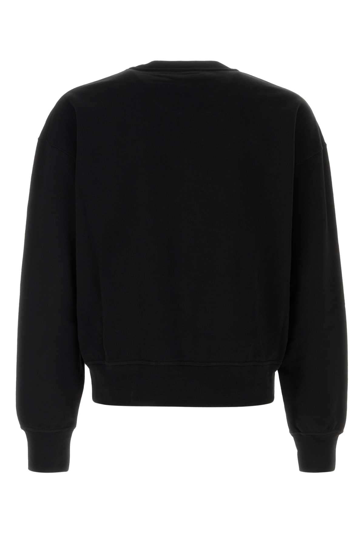 Alexander Mcqueen Men Black Cotton Sweatshirt ALEXANDER MCQUEEN