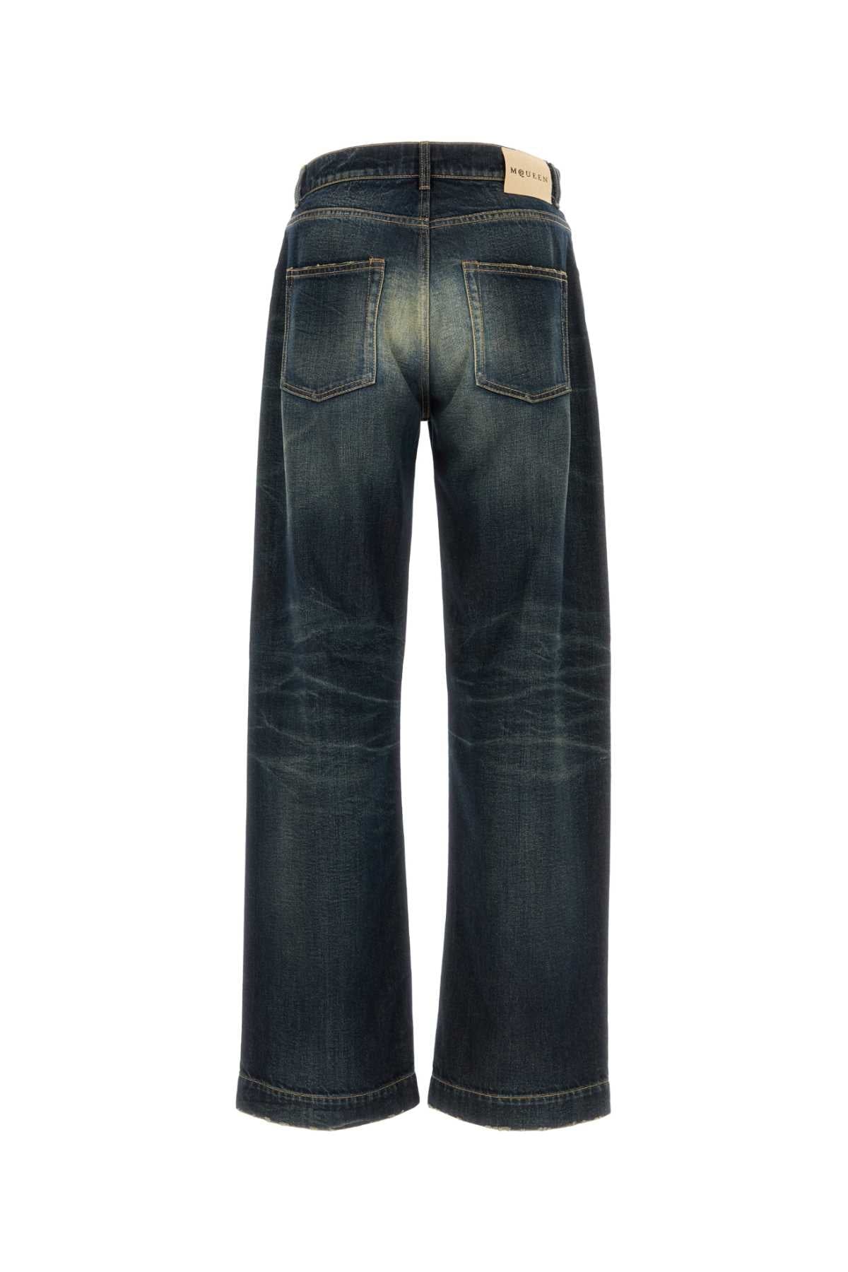 Alexander Mcqueen Men Denim Jeans ALEXANDER MCQUEEN