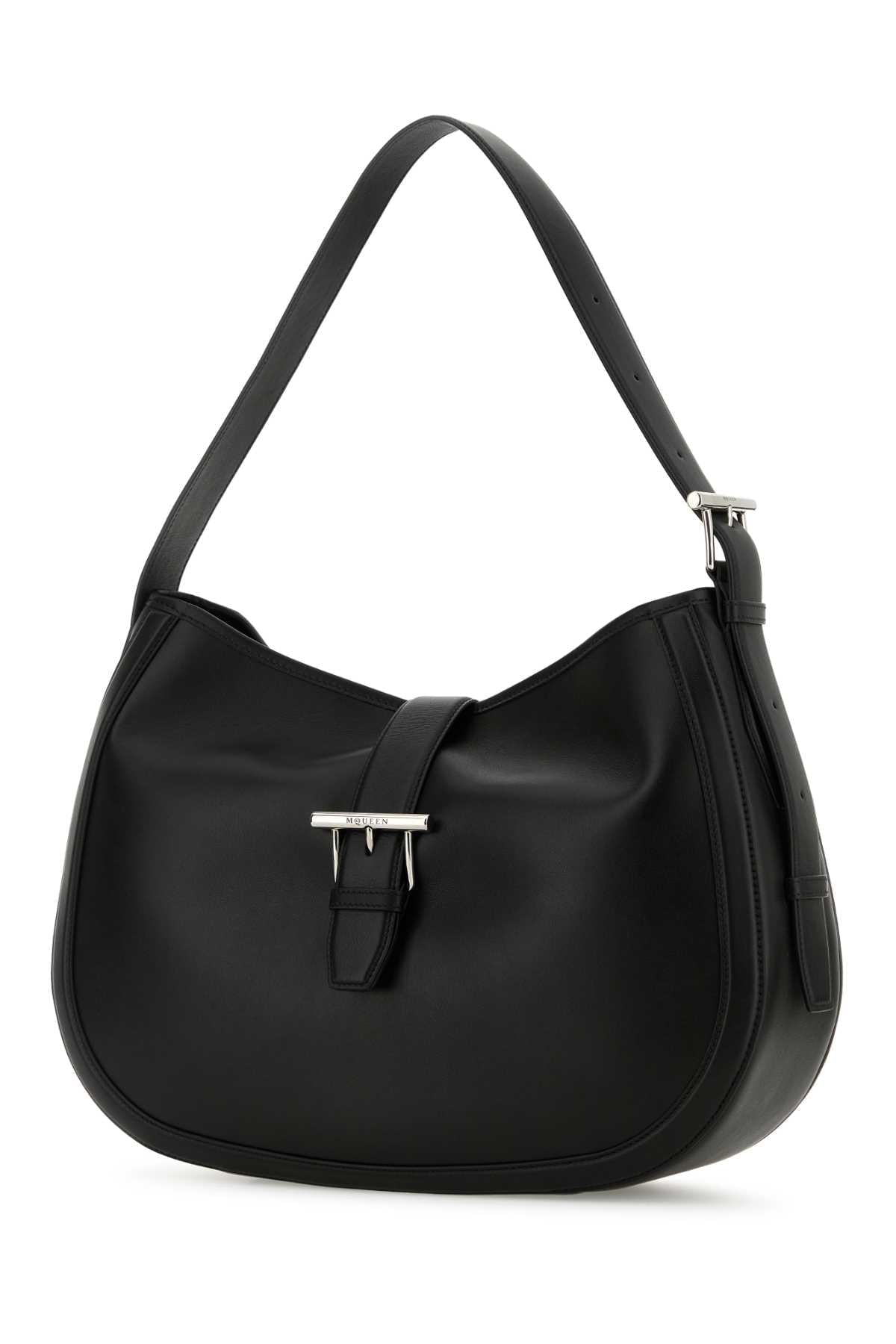 Alexander Mcqueen Women Black Leather Shoulder Bag ALEXANDER MCQUEEN