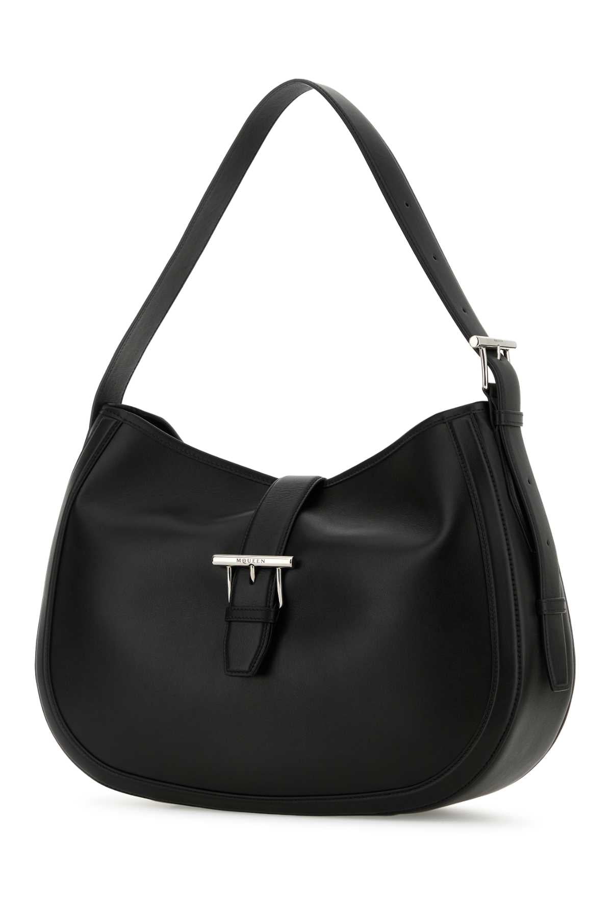 Alexander Mcqueen Women Black Leather Shoulder Bag ALEXANDER MCQUEEN