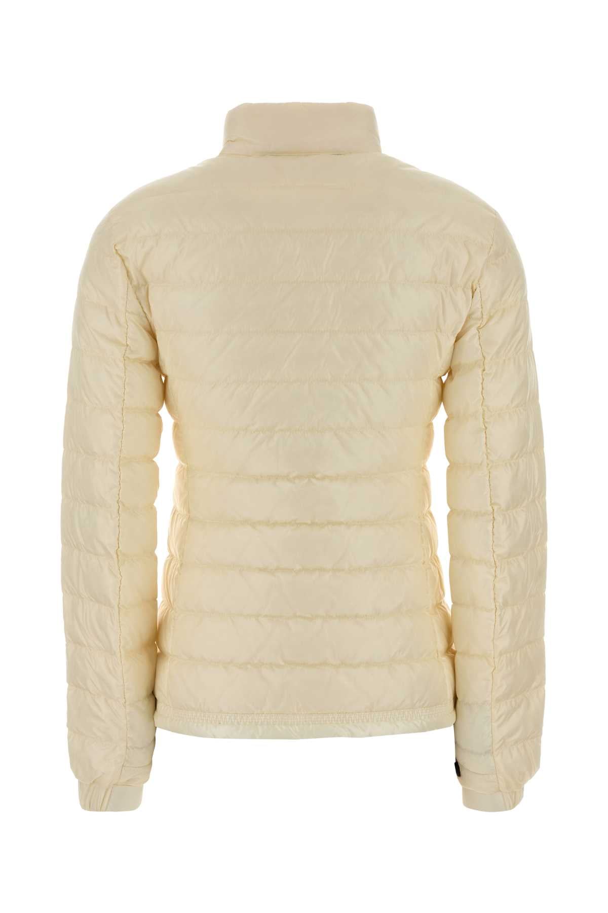 Moncler Grenoble Women Ivory Nylon Walibi Down Jacket