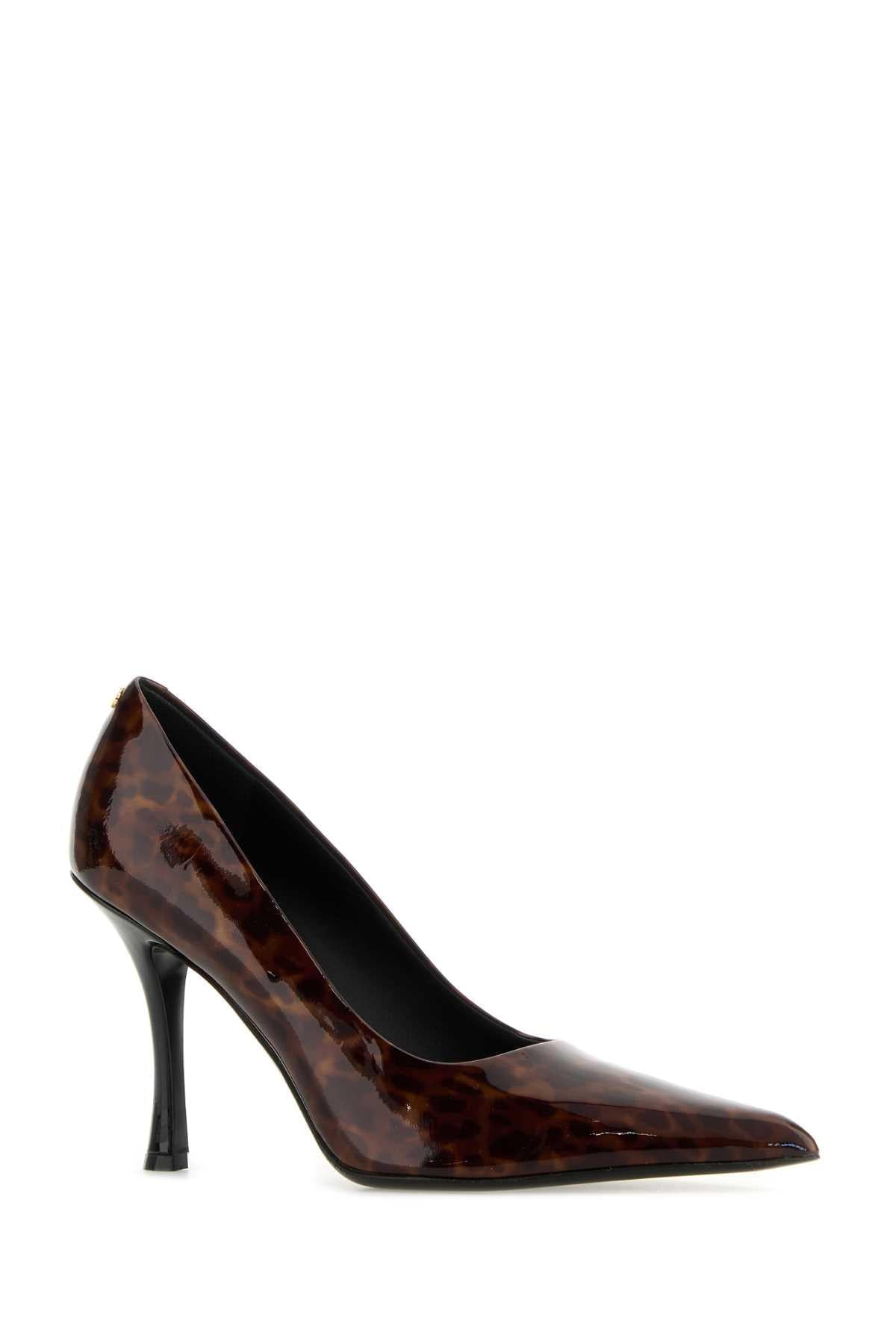 Salvatore Ferragamo Women Printed Leather Elydea Pumps FERRAGAMO