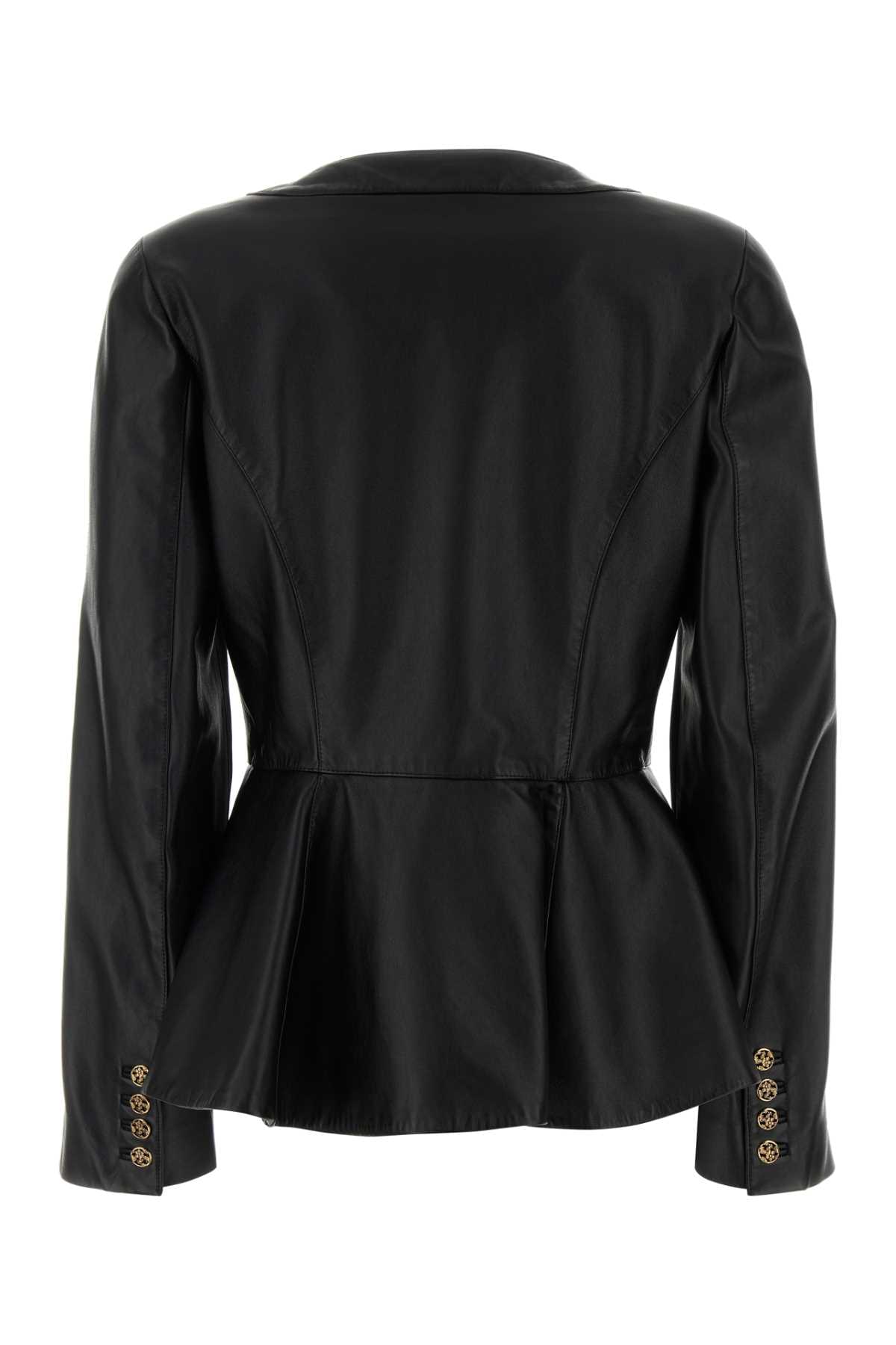 Chloe Women Black Leather Jacket CHLOE