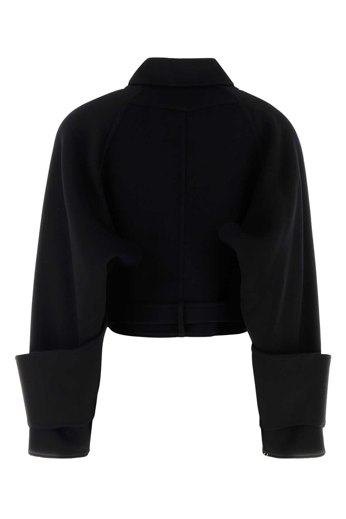 Chloe Women Black Wool Coat CHLOE