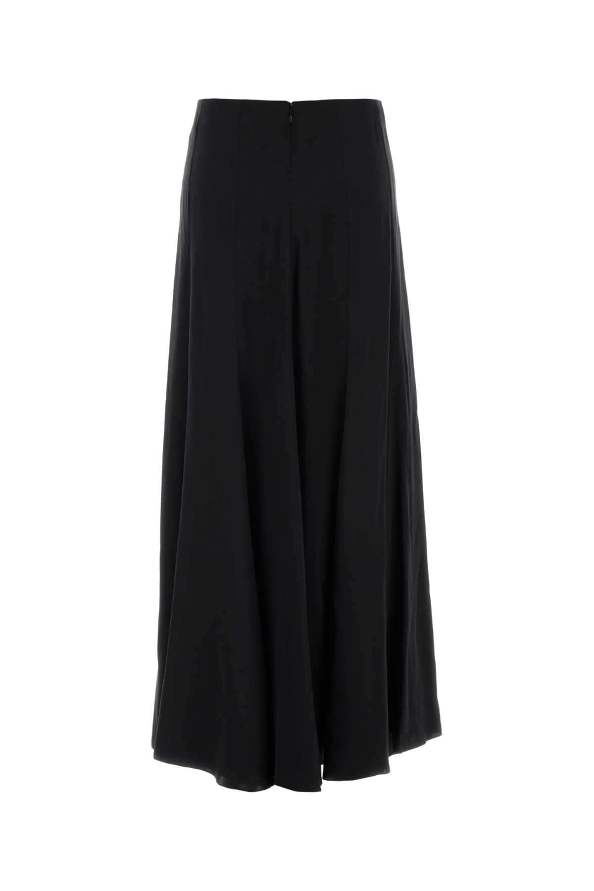 Chloe Women Black Satin Skirt CHLOE