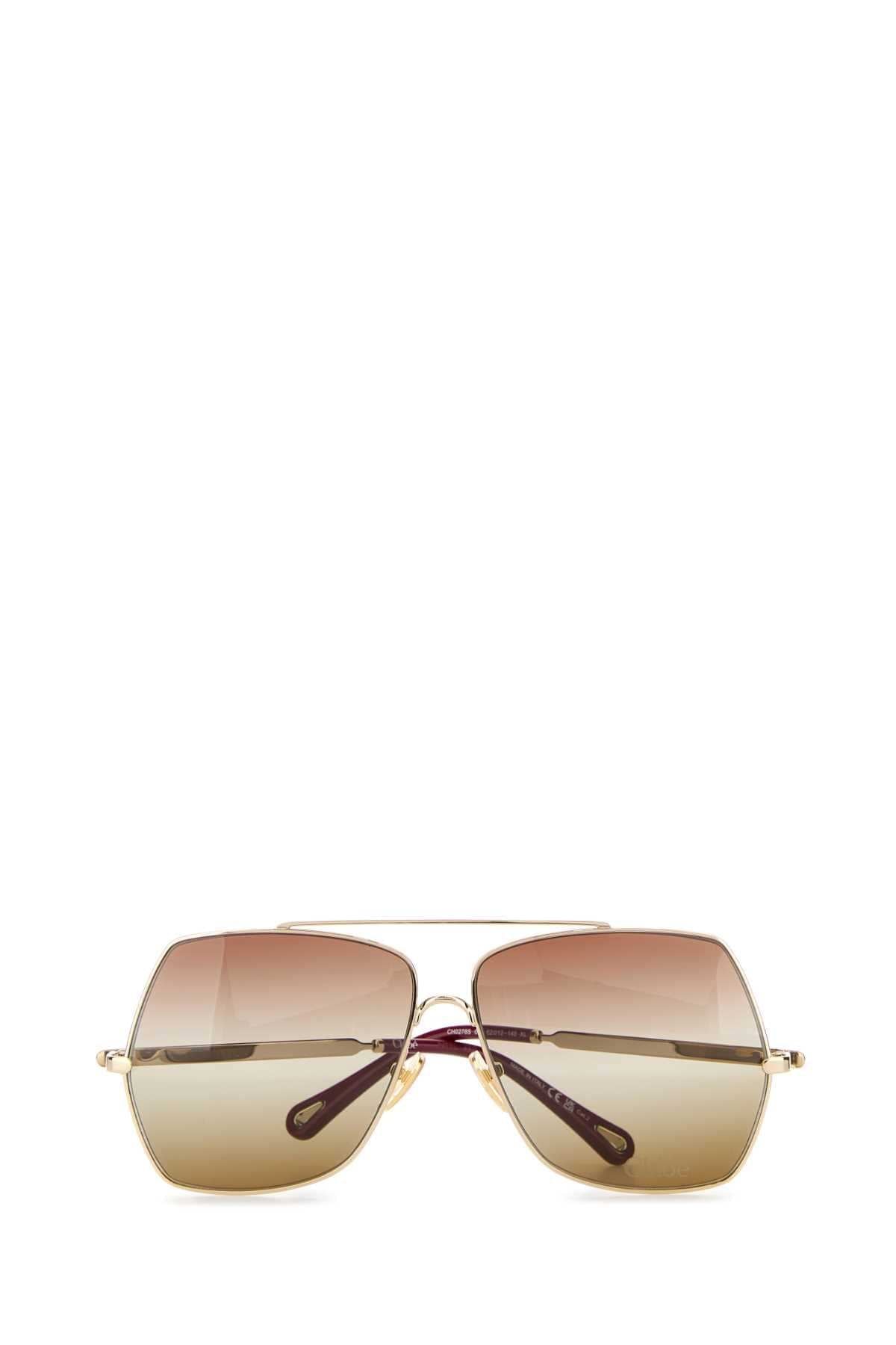 Chloe Women Platinum Metal Sunglasses CHLOE