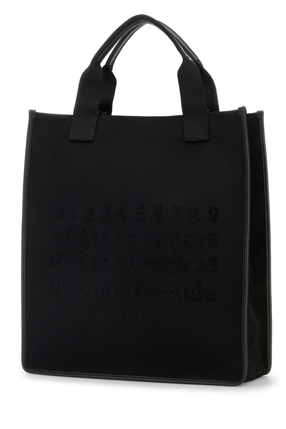 Maison Margiela Women Black Canvas Shopping Bag MAISON MARGIELA