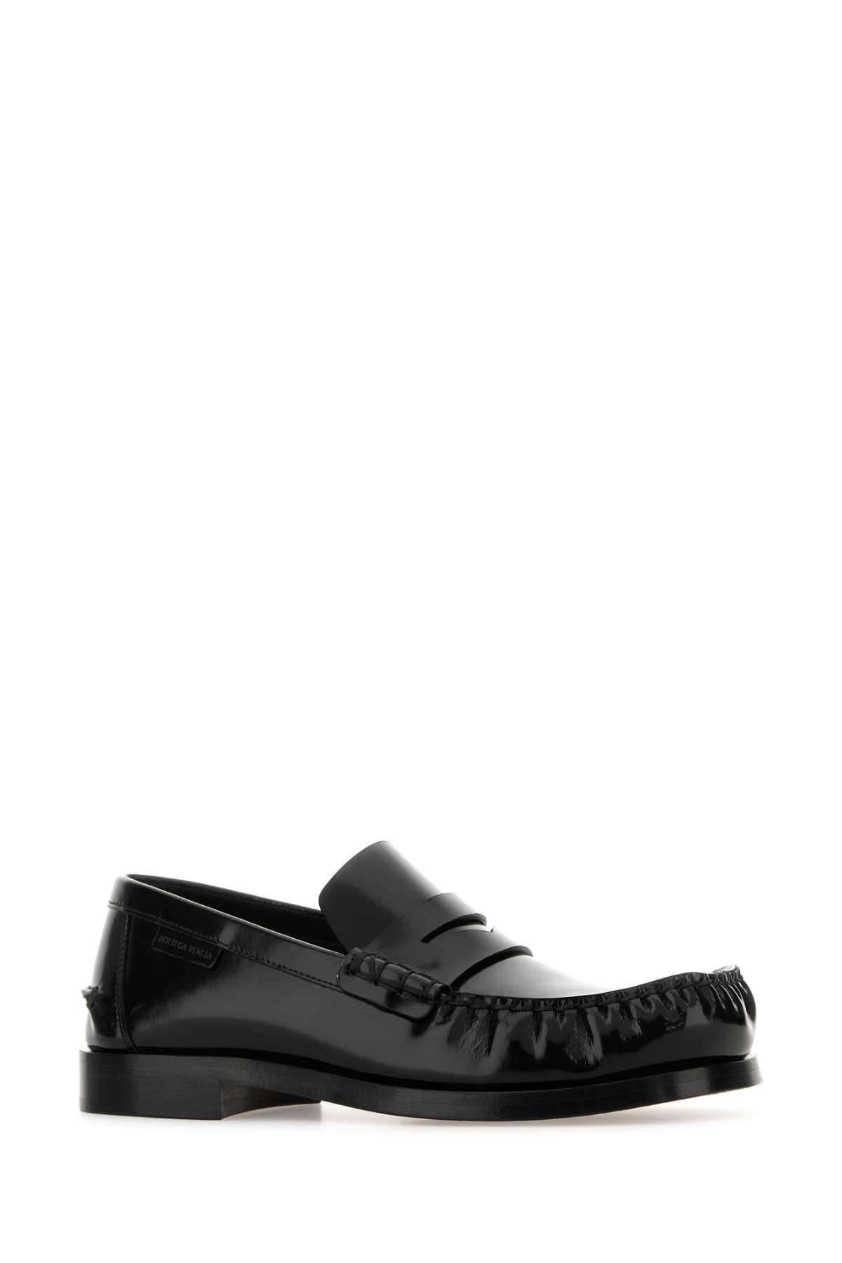 Bottega Veneta Women Black Leather Truman Loafers BOTTEGA VENETA