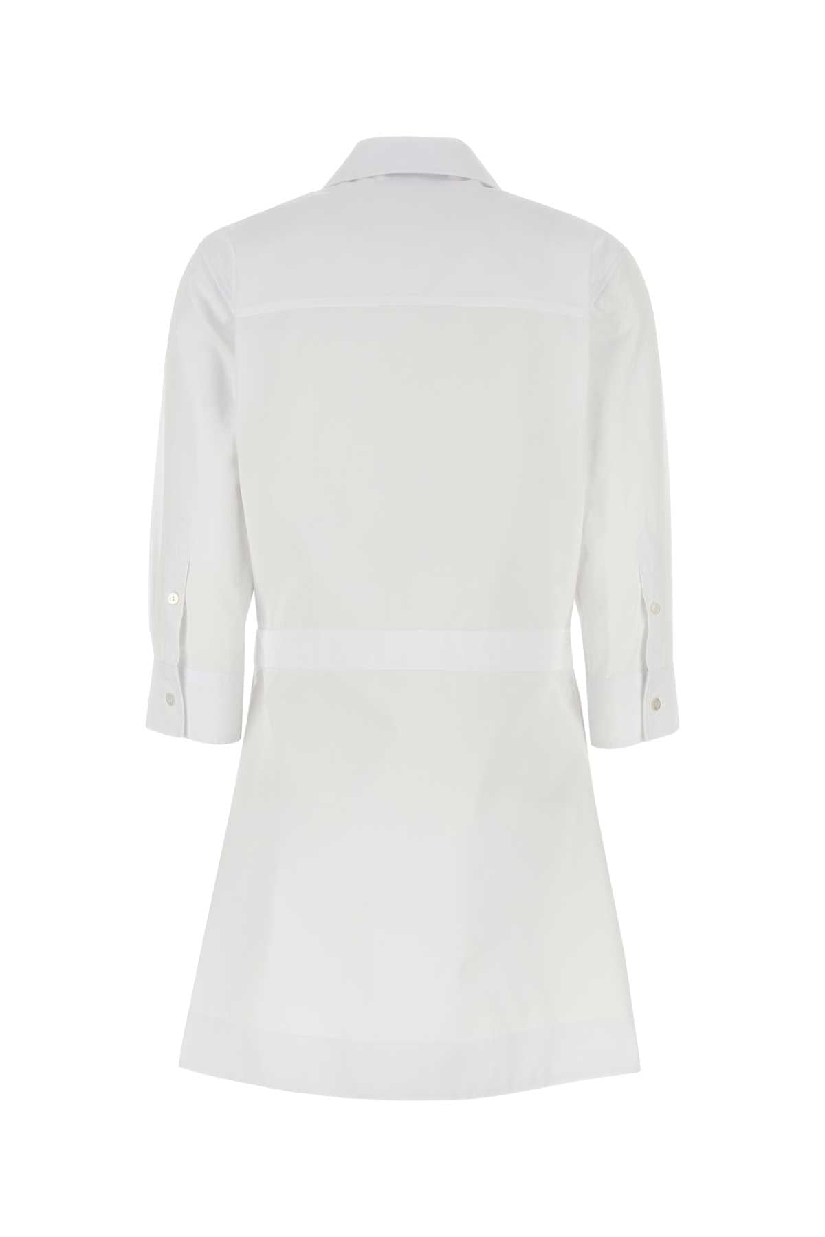 Gucci Women White Poplin Shirt Dress GUCCI