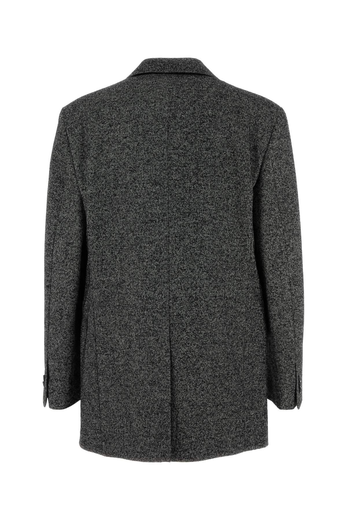 Loewe Men Two-Tone Wool Blend Blazer LOEWE