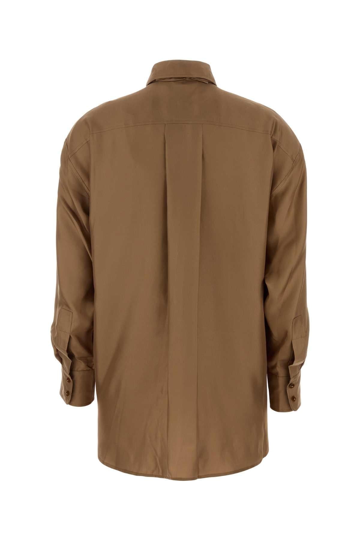 Zimmermann Women Biscuit Silk Shirt ZIMMERMANN