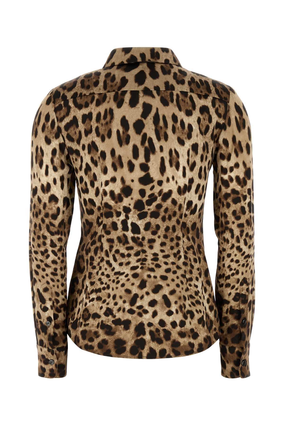 Dolce & Gabbana Women Printed Satin Shirt DOLCE & GABBANA