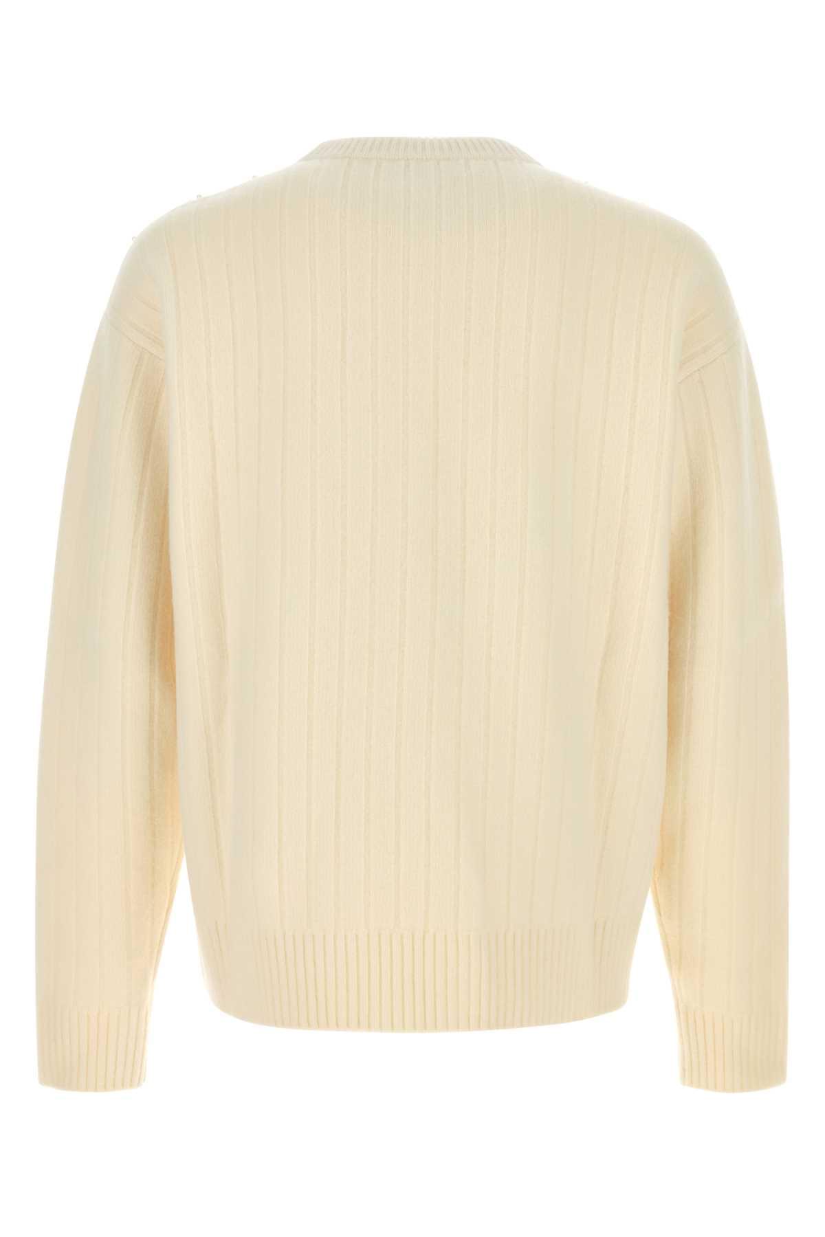 Gucci Men Ivory Wool Blend Sweater GUCCI