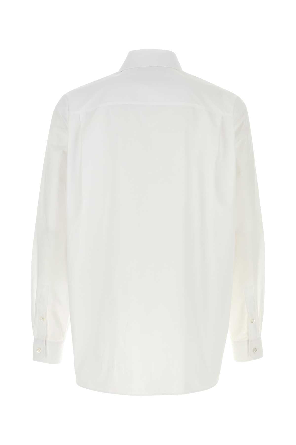 Gucci Men White Poplin Shirt GUCCI