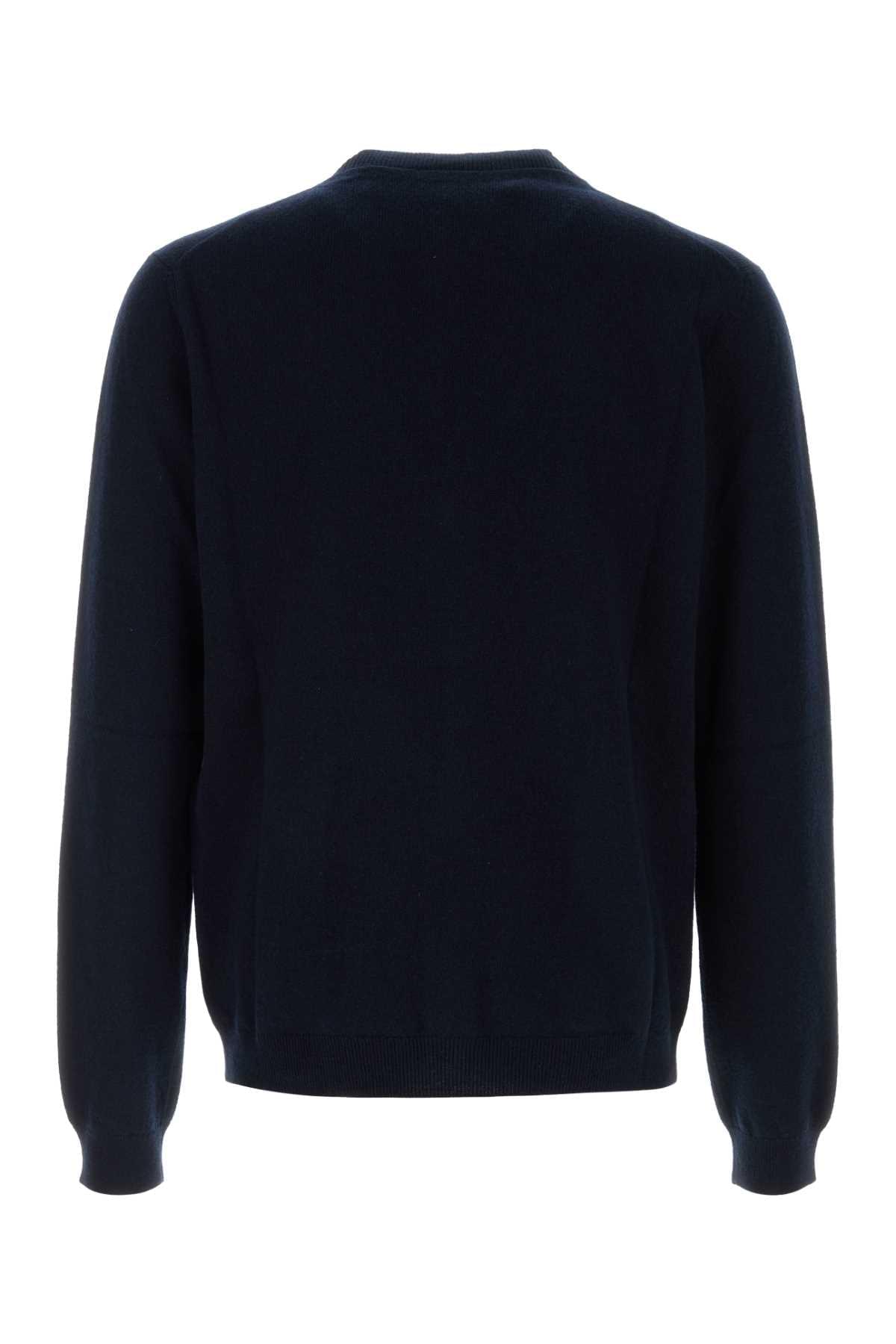Gucci Men Midnight Blue Cashmere Cardigan GUCCI