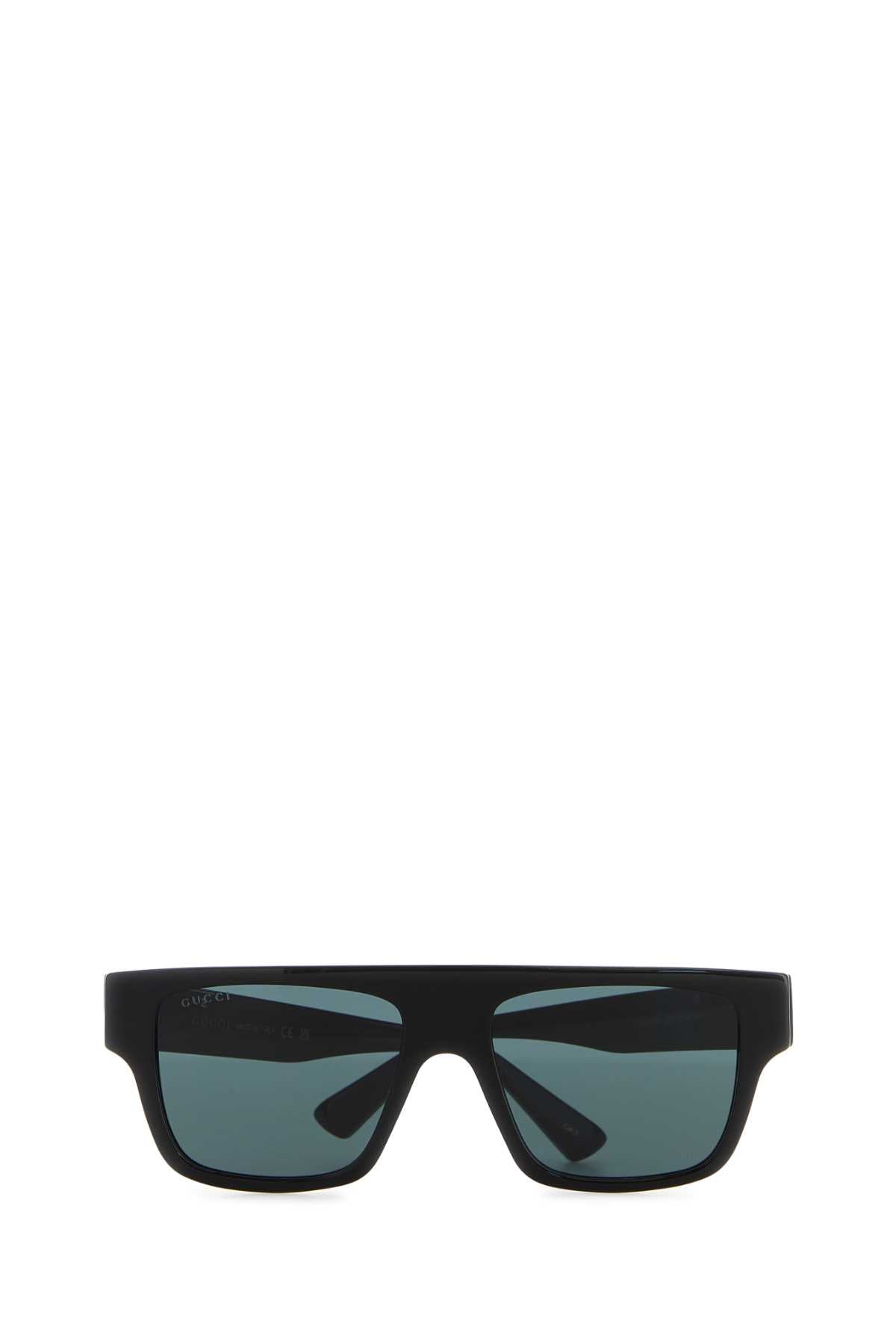Gucci Men Black Acetate Sunglasses GUCCI