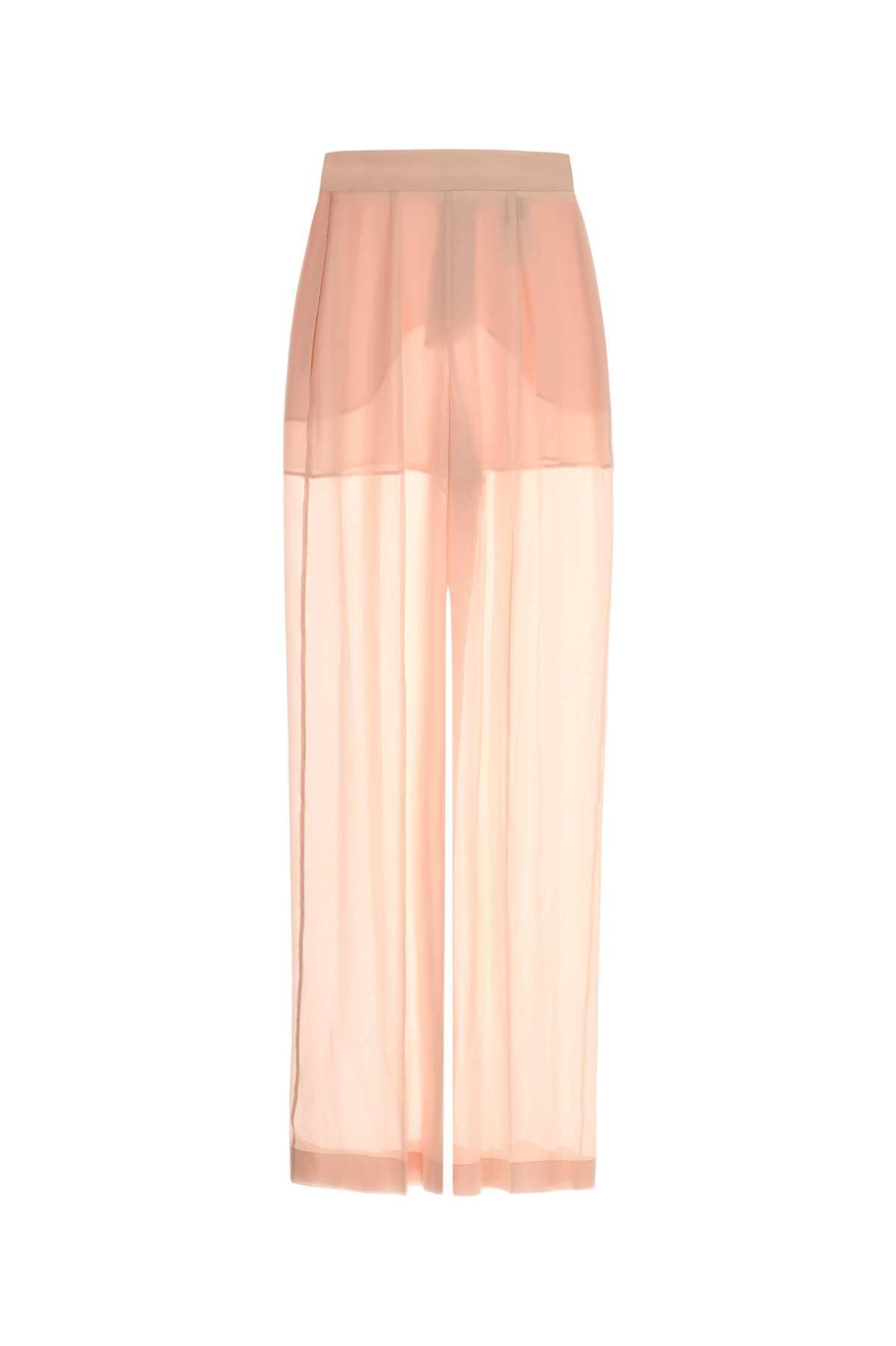 Alberta Ferretti Women Pink Silk Wide-Leg Pant ALBERTA FERRETTI